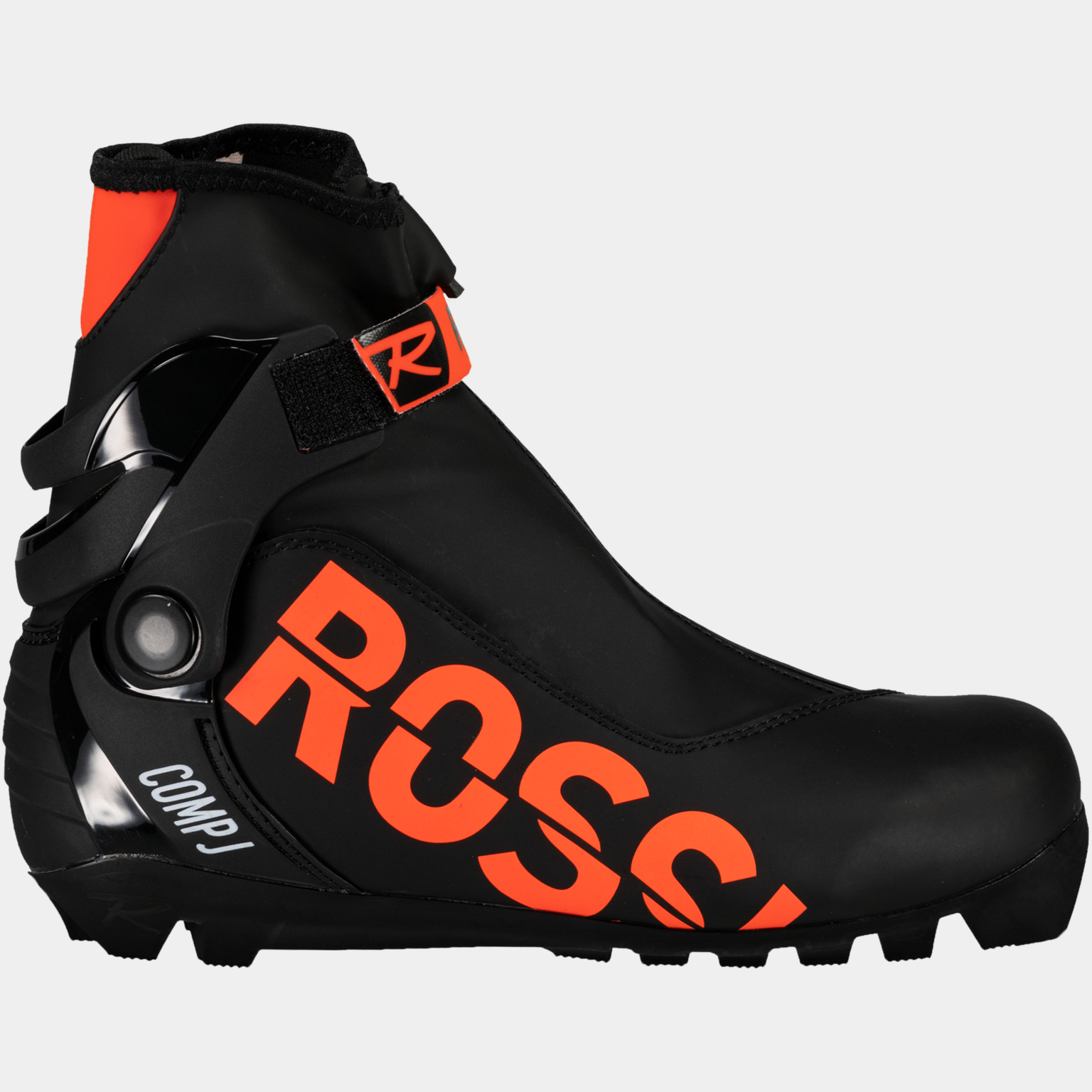 Bottes de ski de fond Comp Jr Combi 23/24, chaussure combinée pour enfants/juniors – Noires