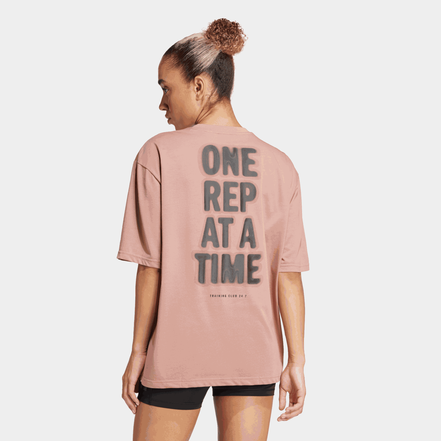  Dames T-shirt met kraftpapierprint - Wit