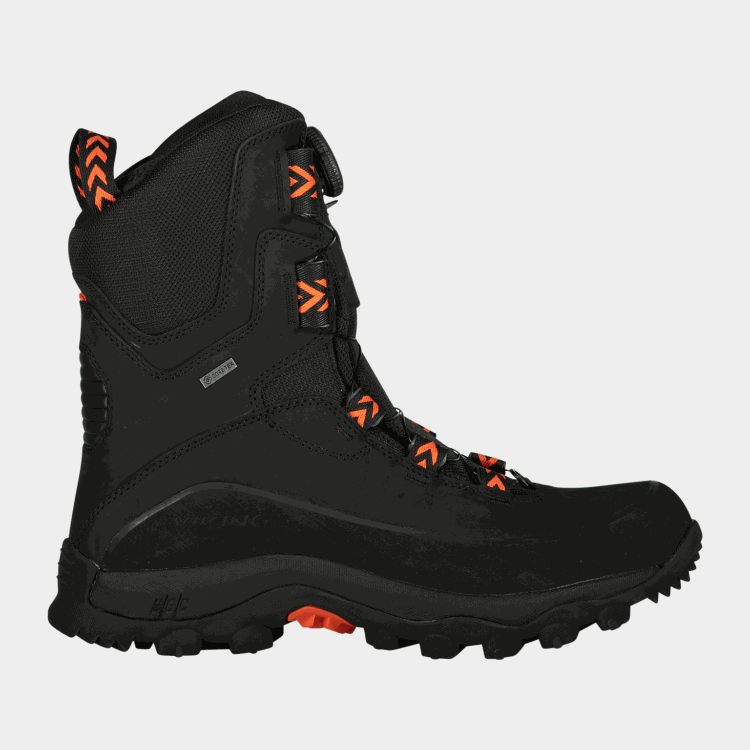 Heren Boa High jachtlaarzen met wild rendierprint en Gore-Tex constructie - Zwart