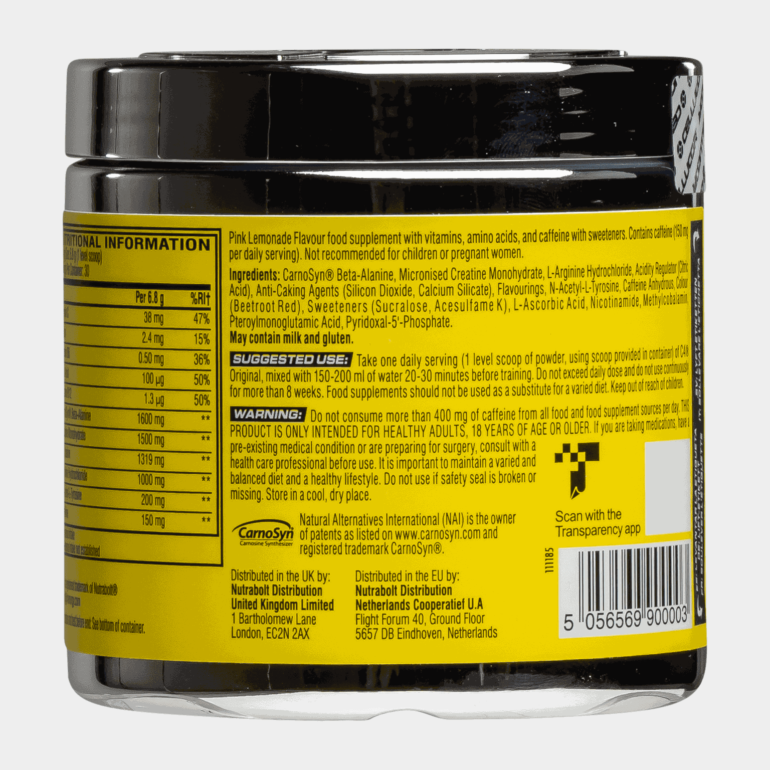  C4 Original Pink Lemonade, suplement w proszku przedtreningowy -