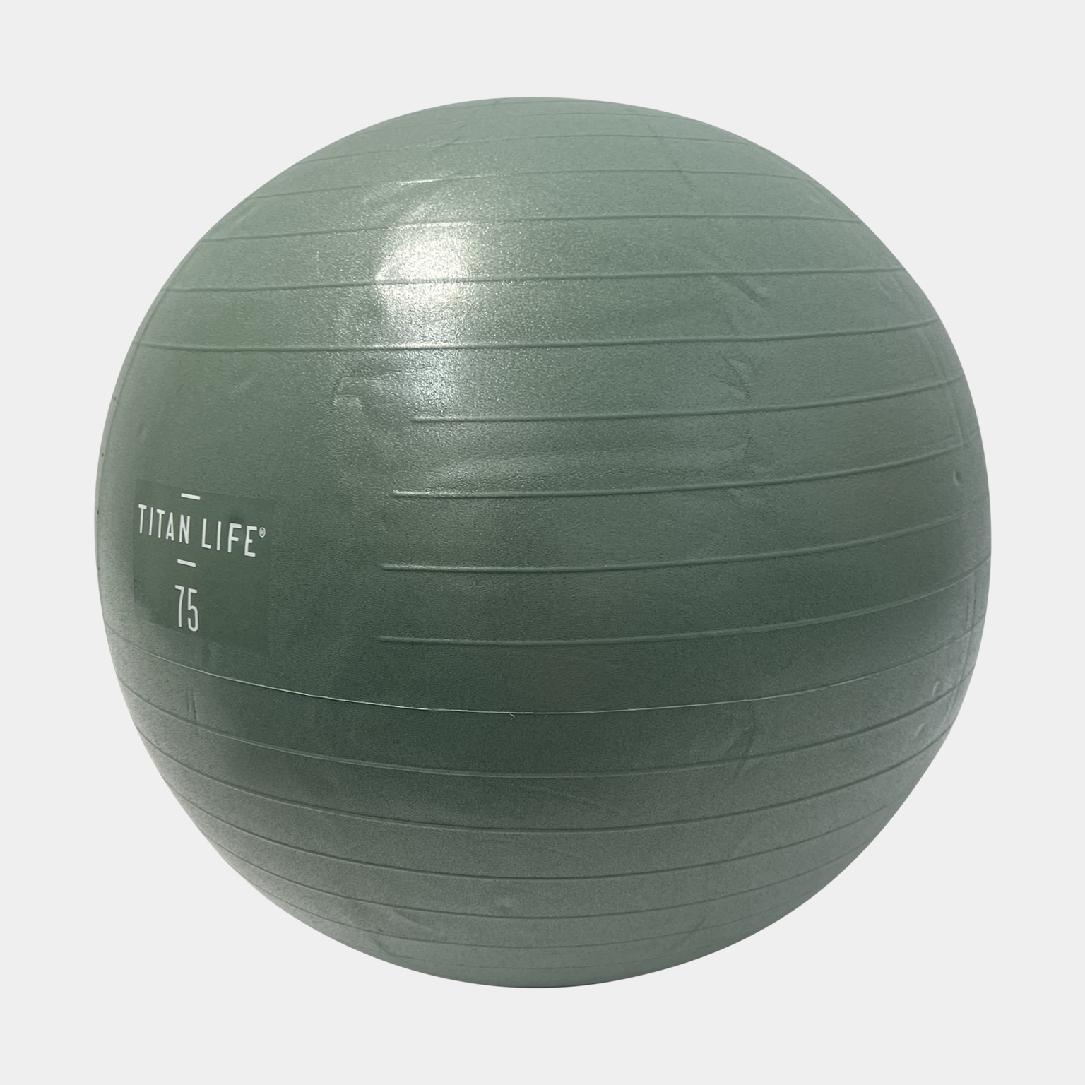 Piłka fitness 75 cm, Piłka fitness - zielona