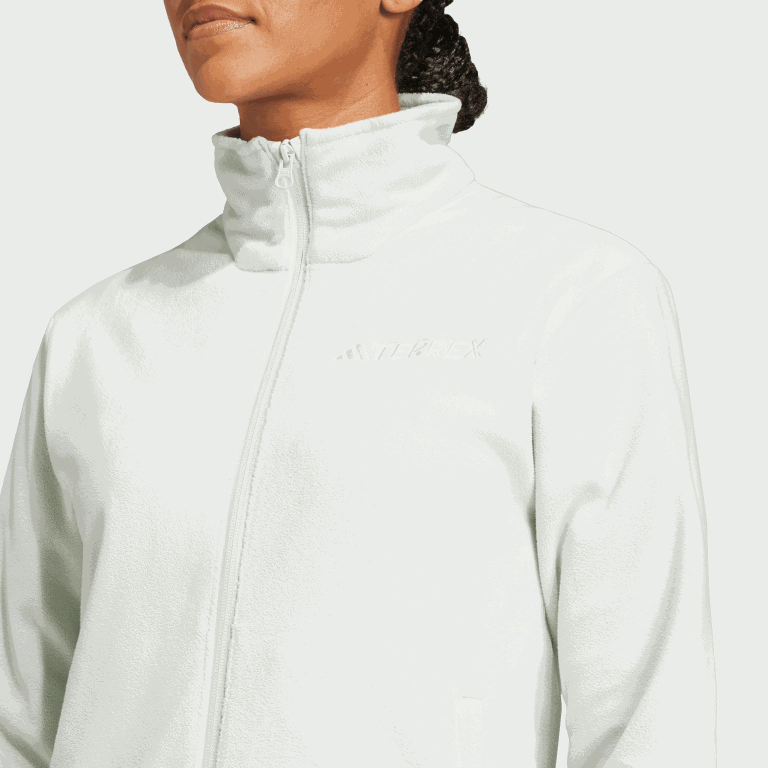 Multi Essentials Full-Zip Fleece Jacket, fleecejakke, dame - Grønn