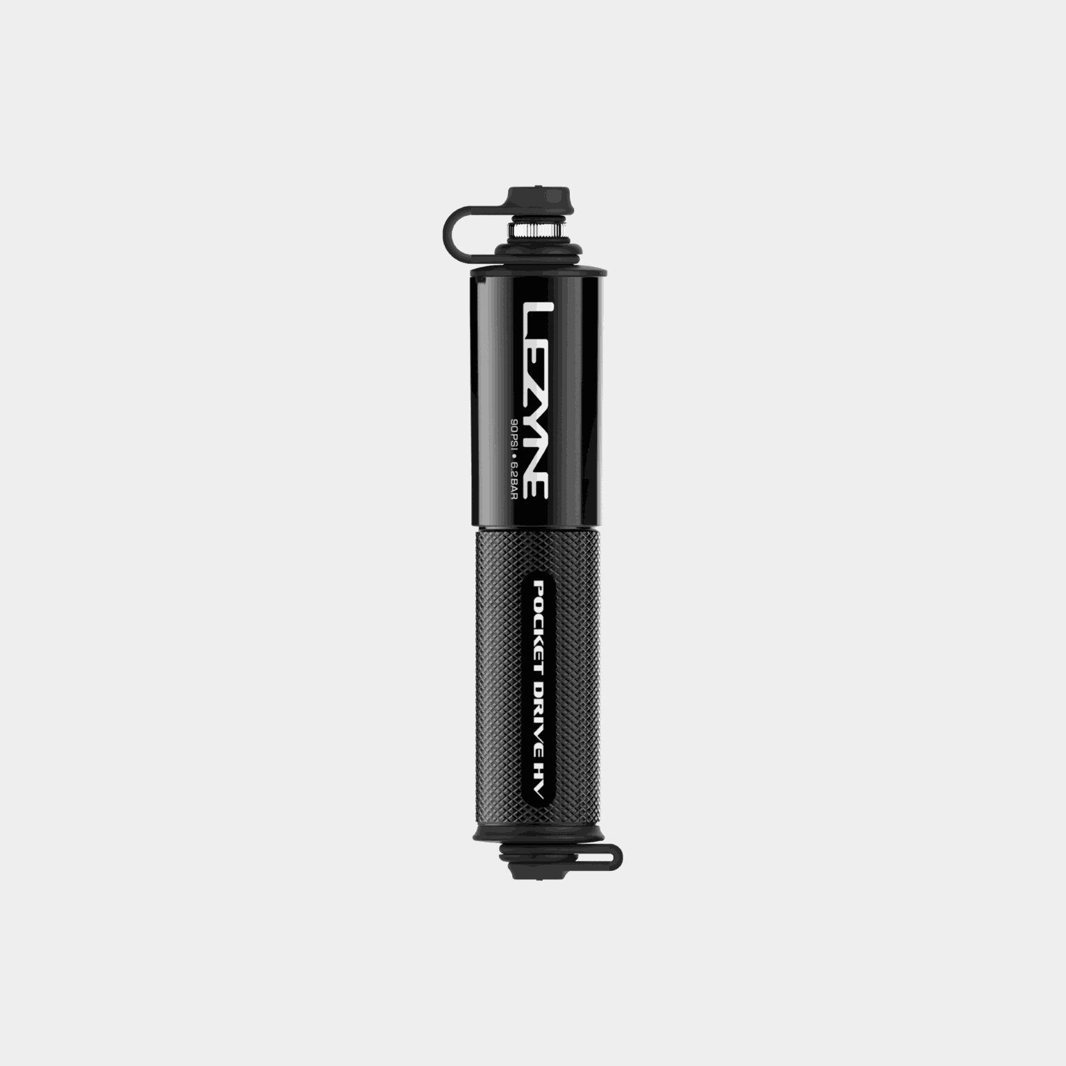  Rower z mini pompką Pocket Drive HV – czarny