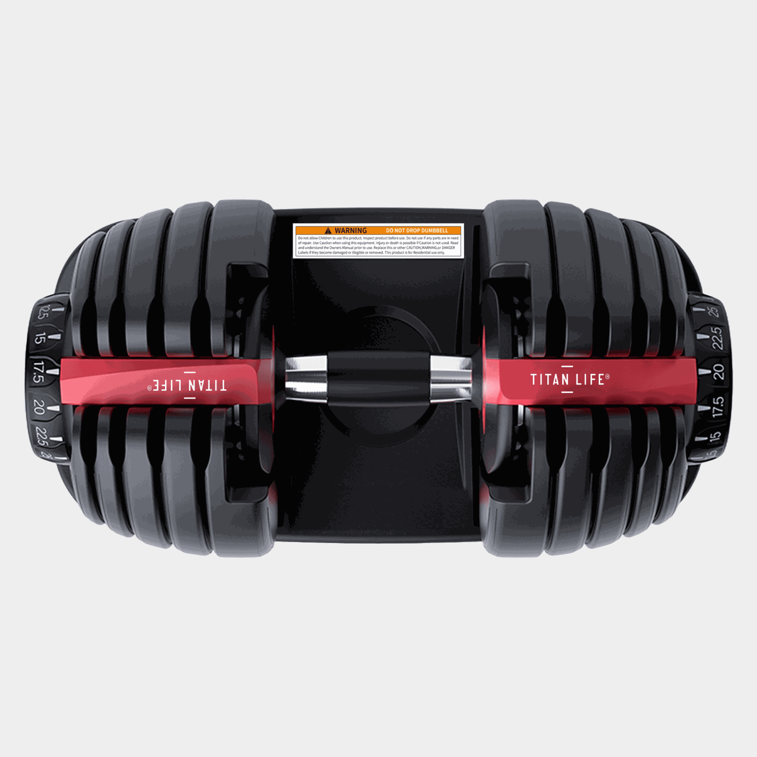  Manubrio regolabile 3-24 kg, manubrio regolabile - Nero