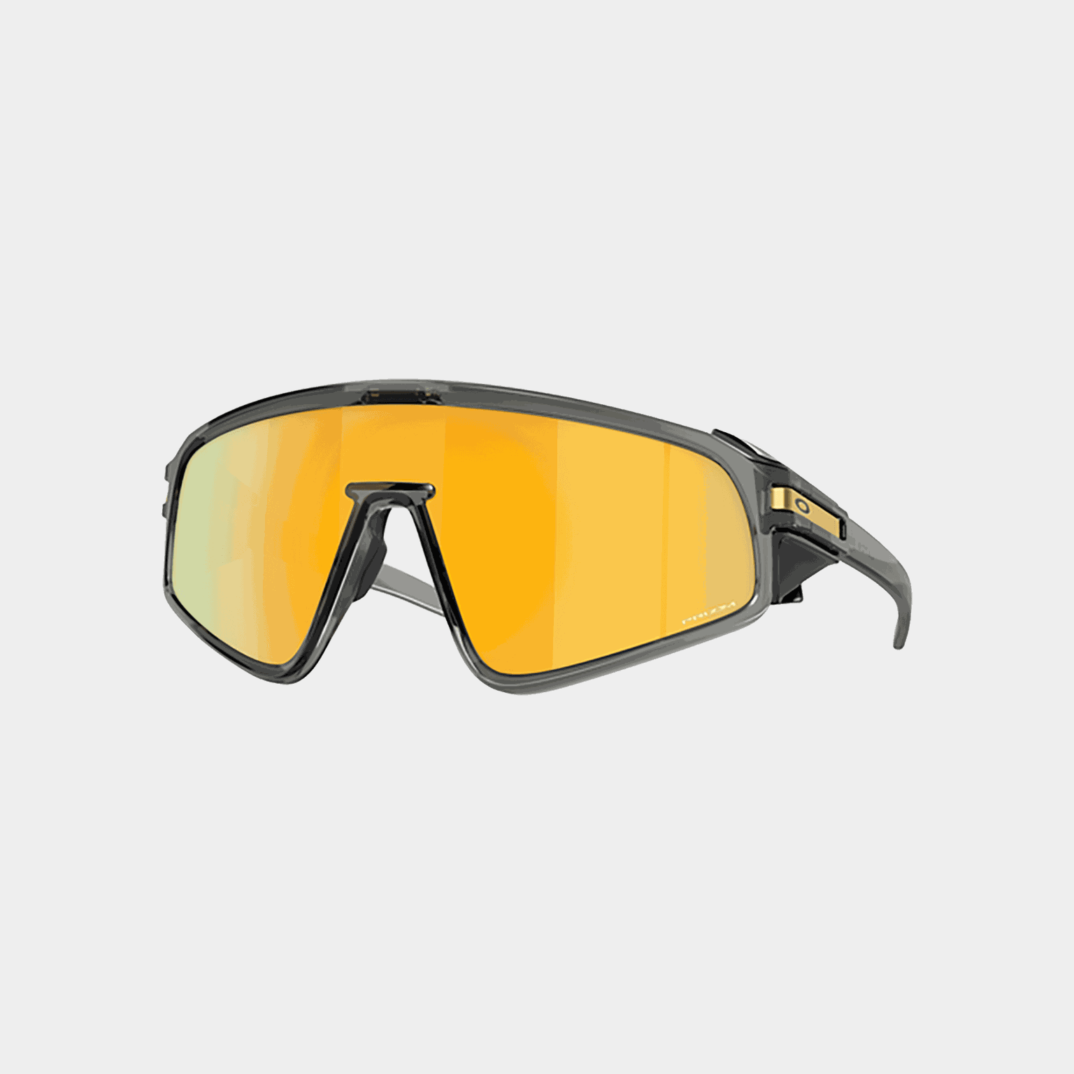 Okulary przeciwsłoneczne Prizm 24K Smoke Grey z regulowanym panelem, unisex – szare