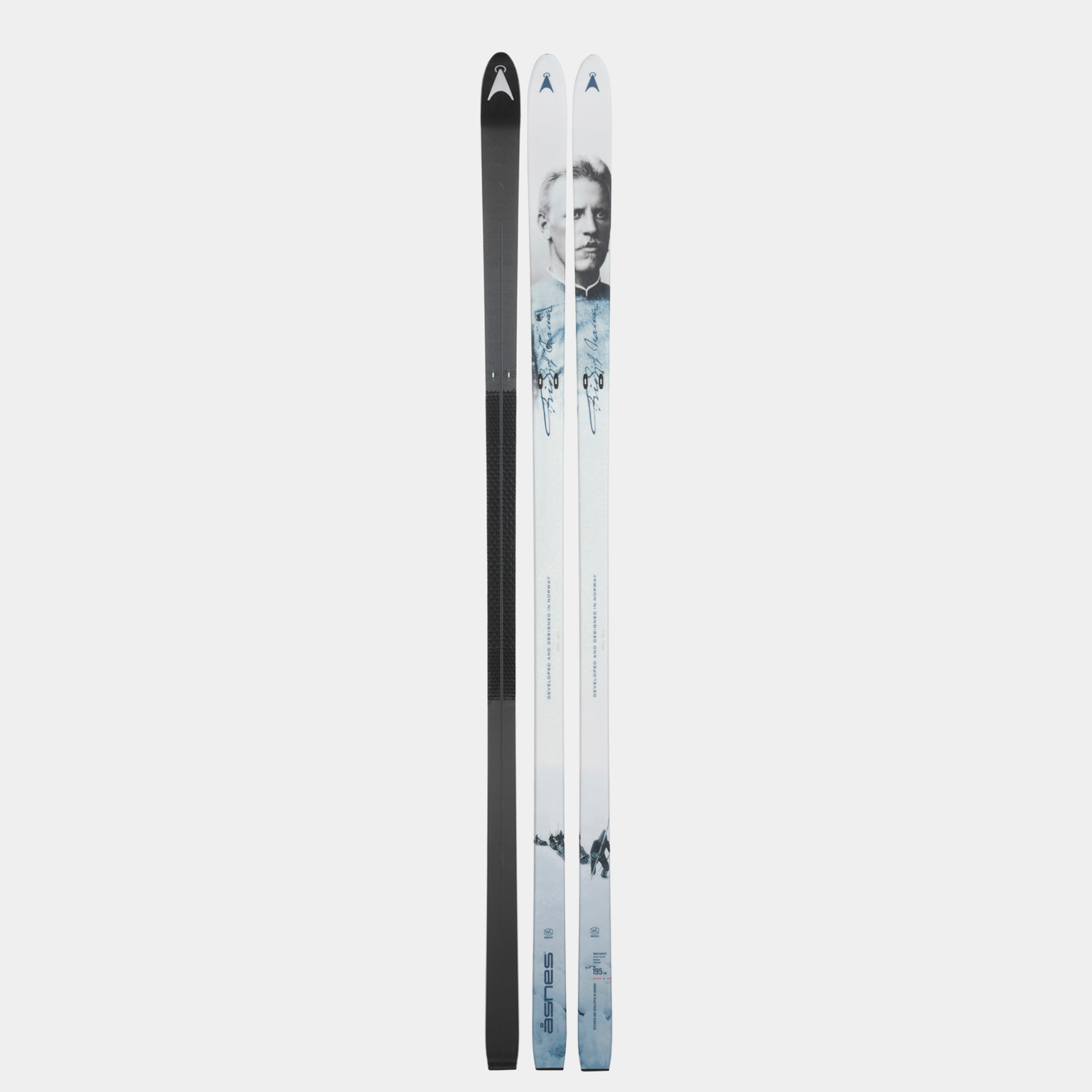  Esquis alpinos unissex BC Skis Nansen 24/25 sem cera - Branco
