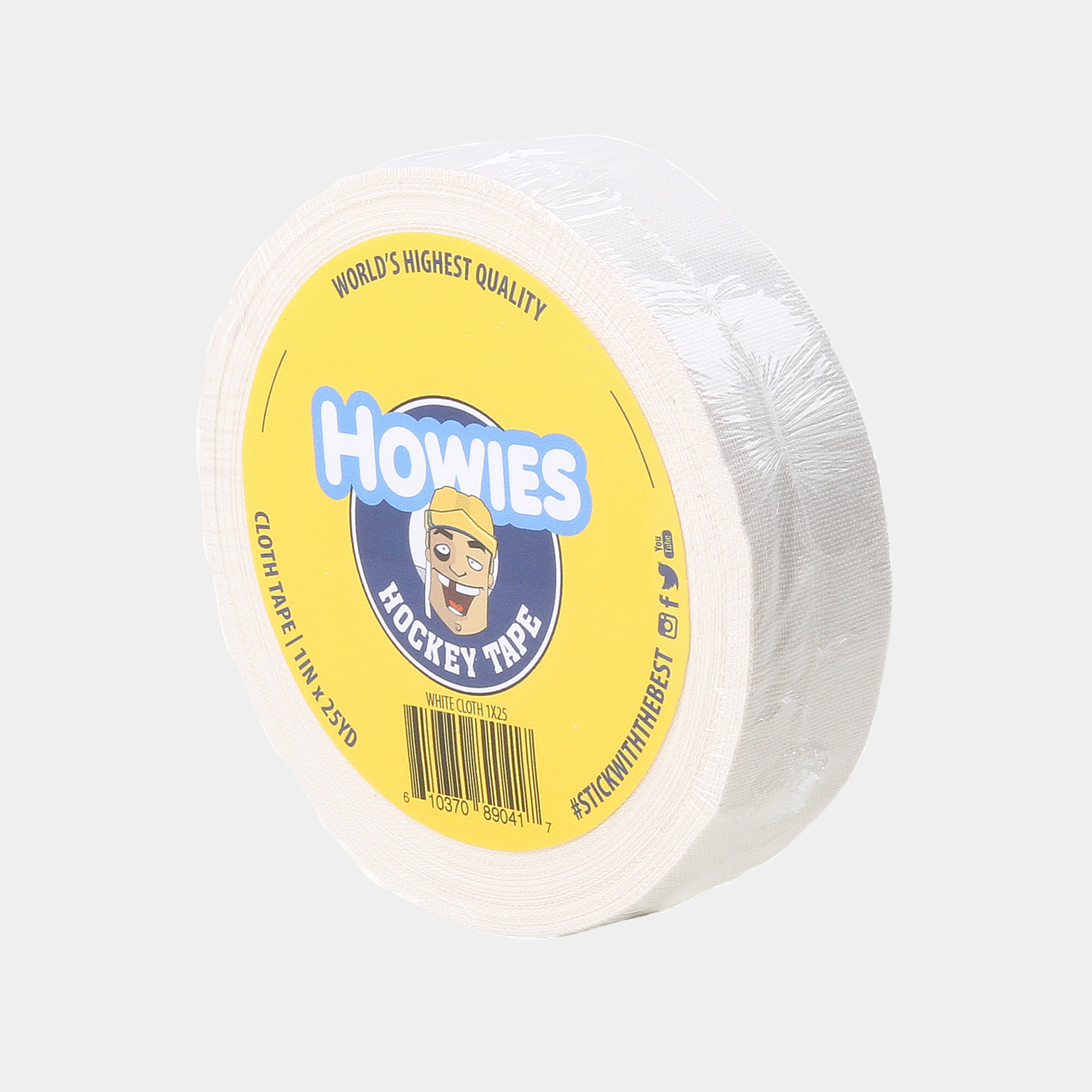 Howies Hockeytape 24mm X 23m 23/24, hockeyteip - Hvit