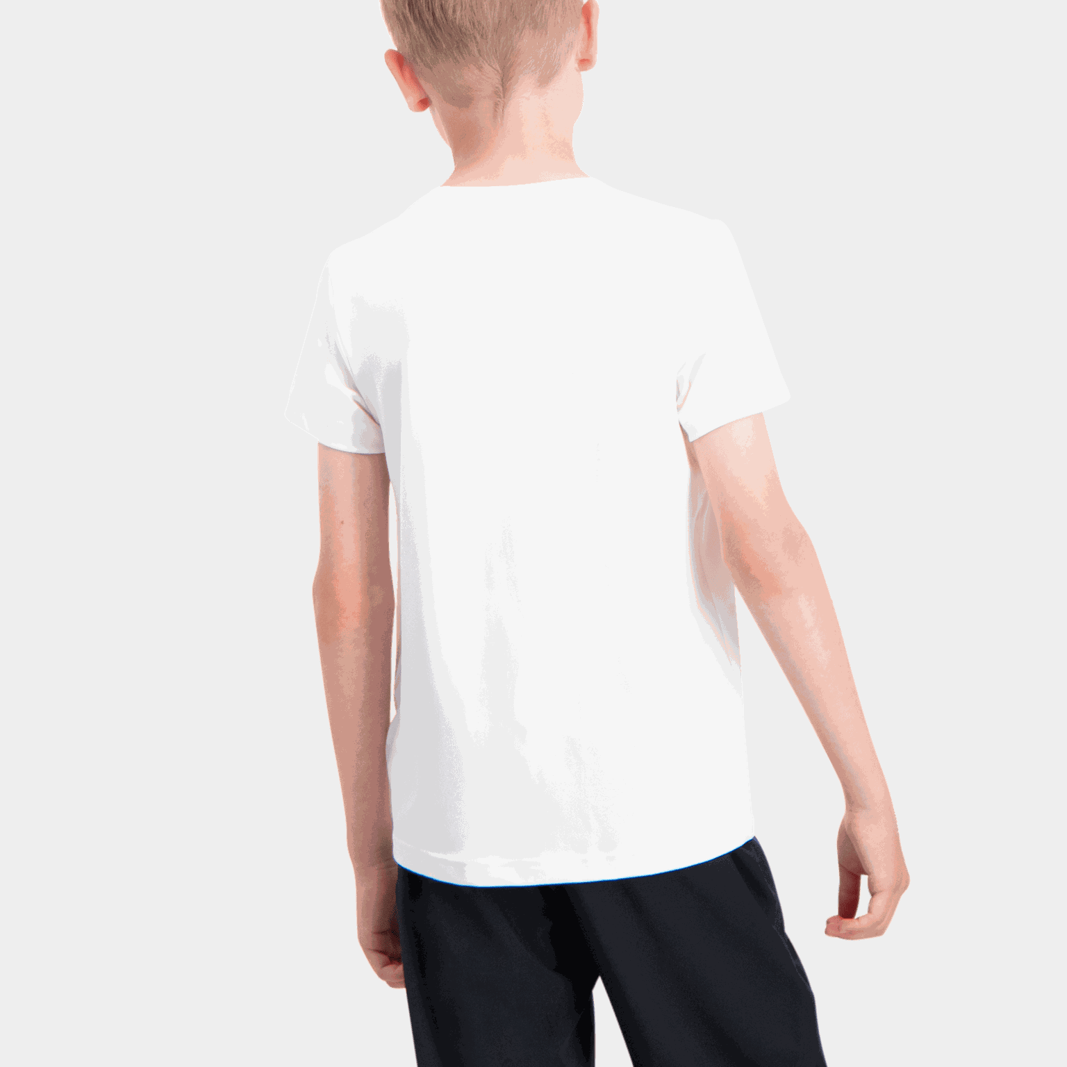  Camiseta de treino, camiseta para jovens