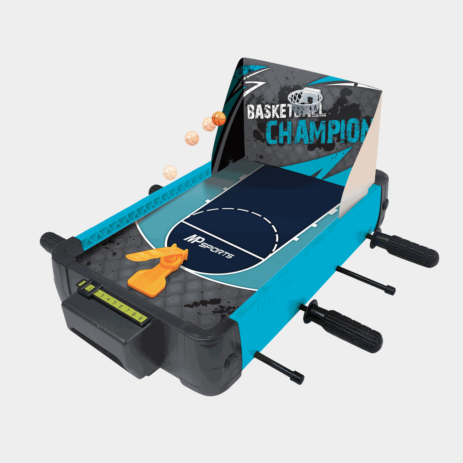  5-in-1 bordspel en sport – Blauw