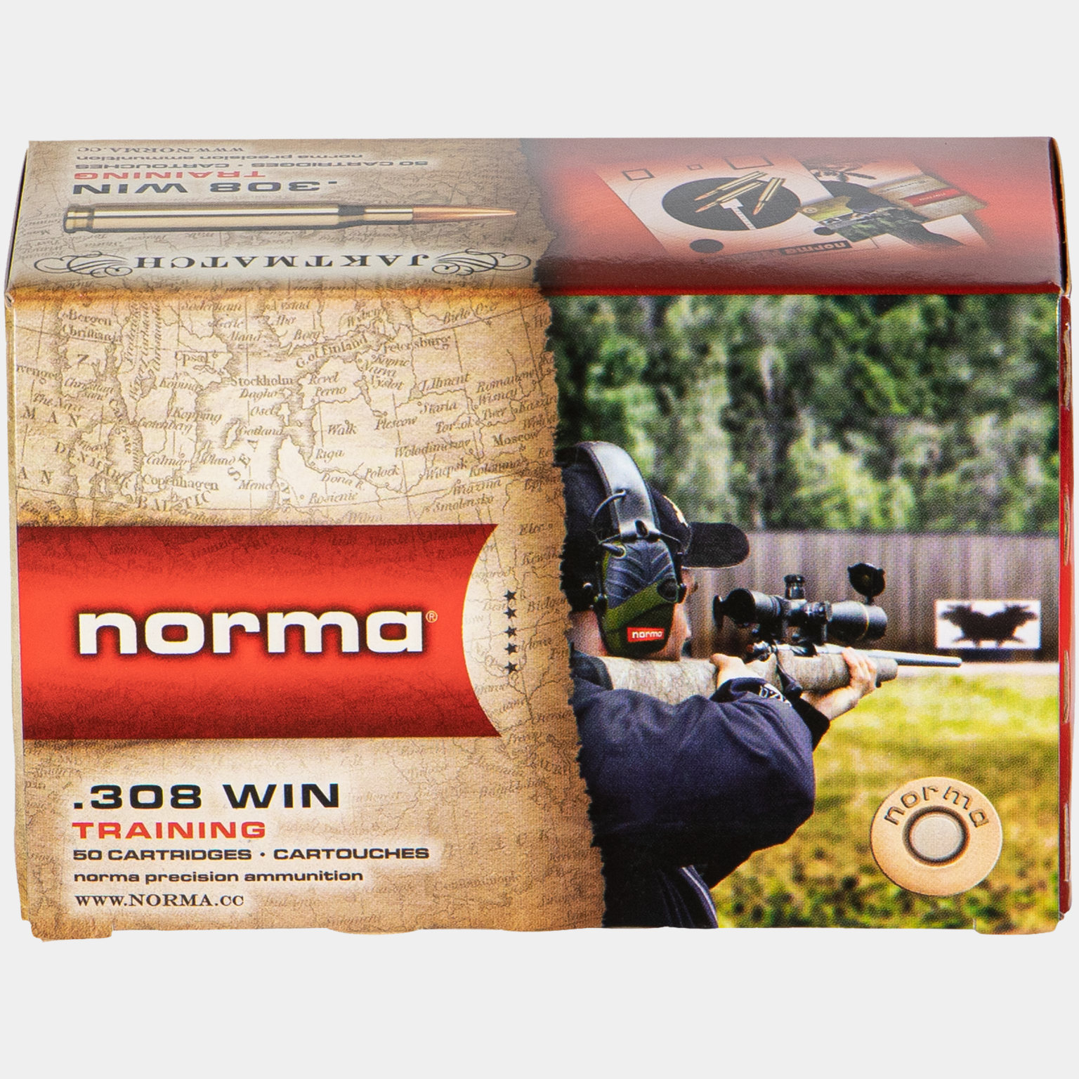  308W Jaktmatch 9,7 gr, gevärammunition -
