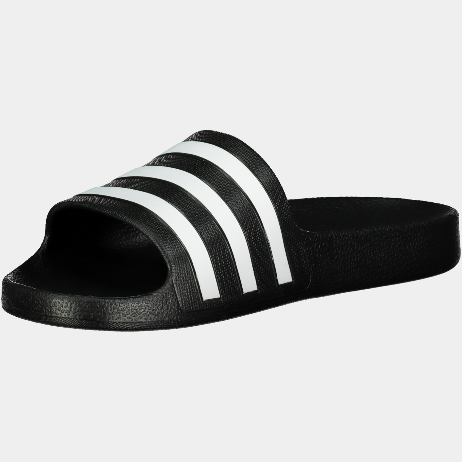 Adilette Aqua Unisex Sandalen – Zwart