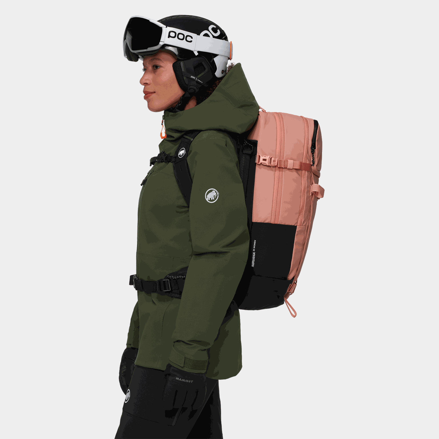 Backpack Nirvana 35 Women 24/25, topptursekk, dame - Svart