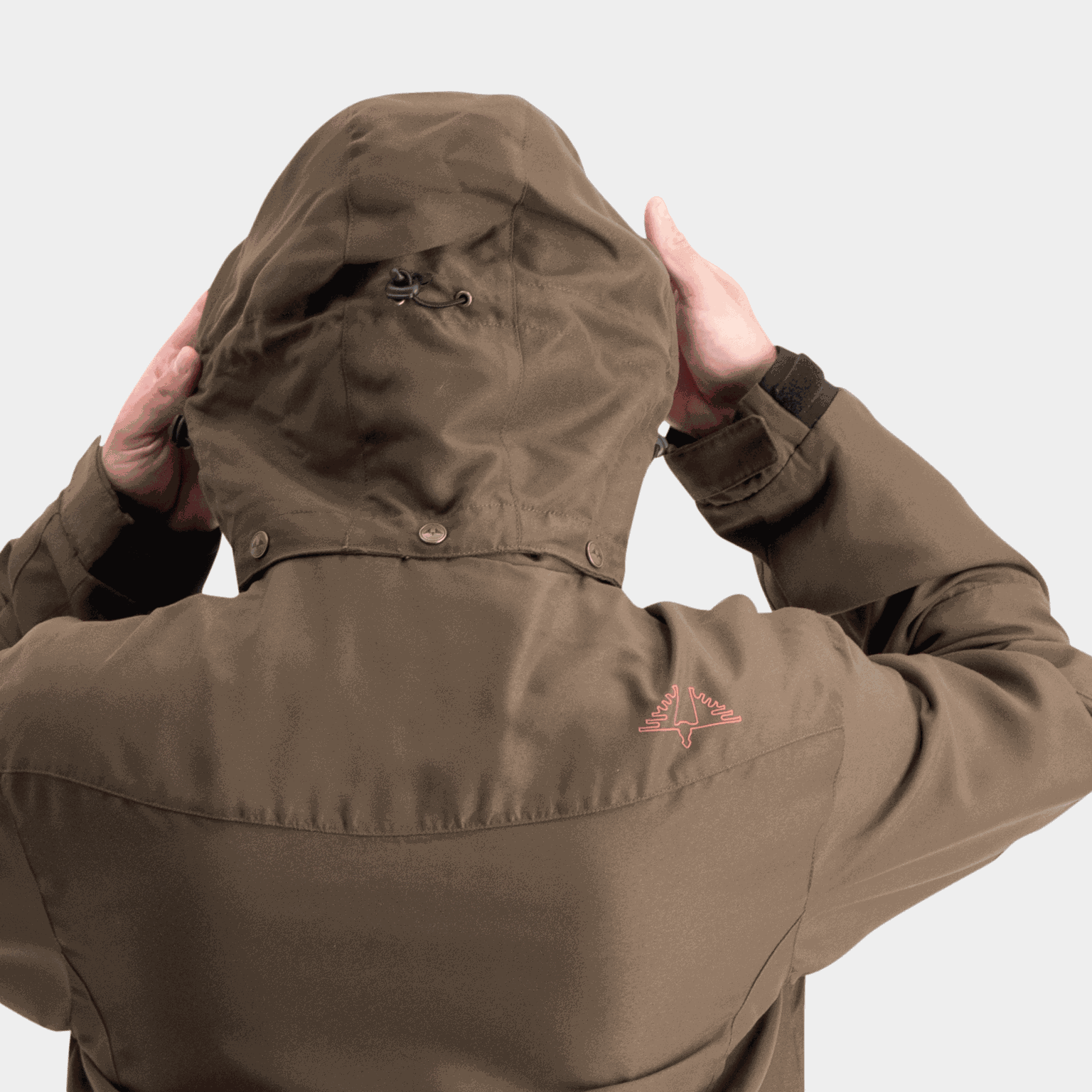  Veste de chasse couleur cuivre, veste de chasse verte