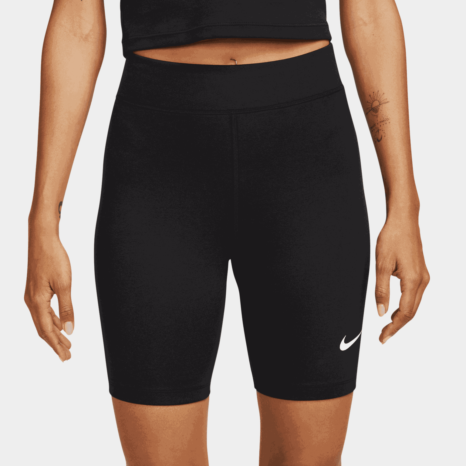 Sportswear Classics High Rise 8In Short, bikershorts, dame - Svart