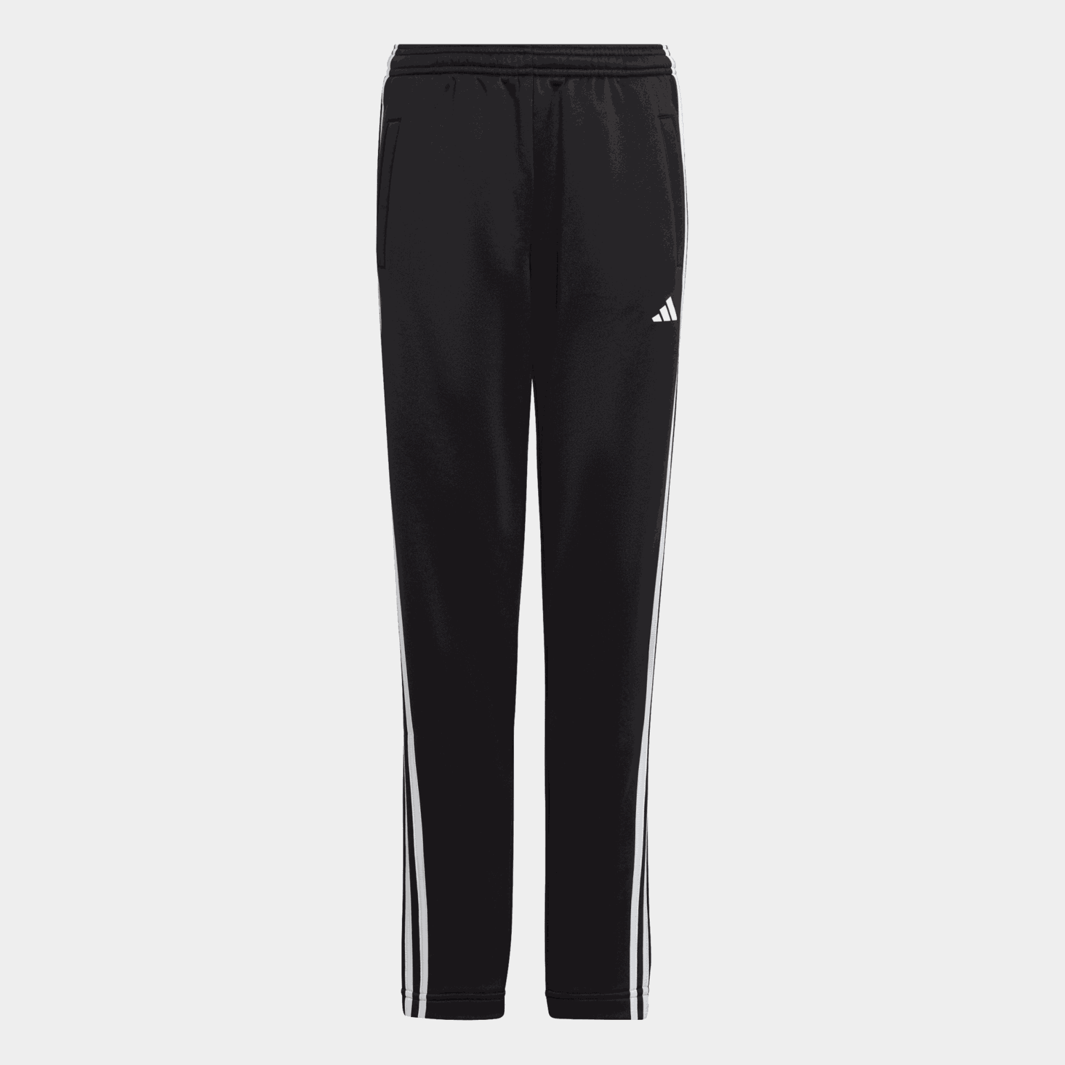  Train Essentials 3-Strepen Trainingsbroek Juniors – Zwart