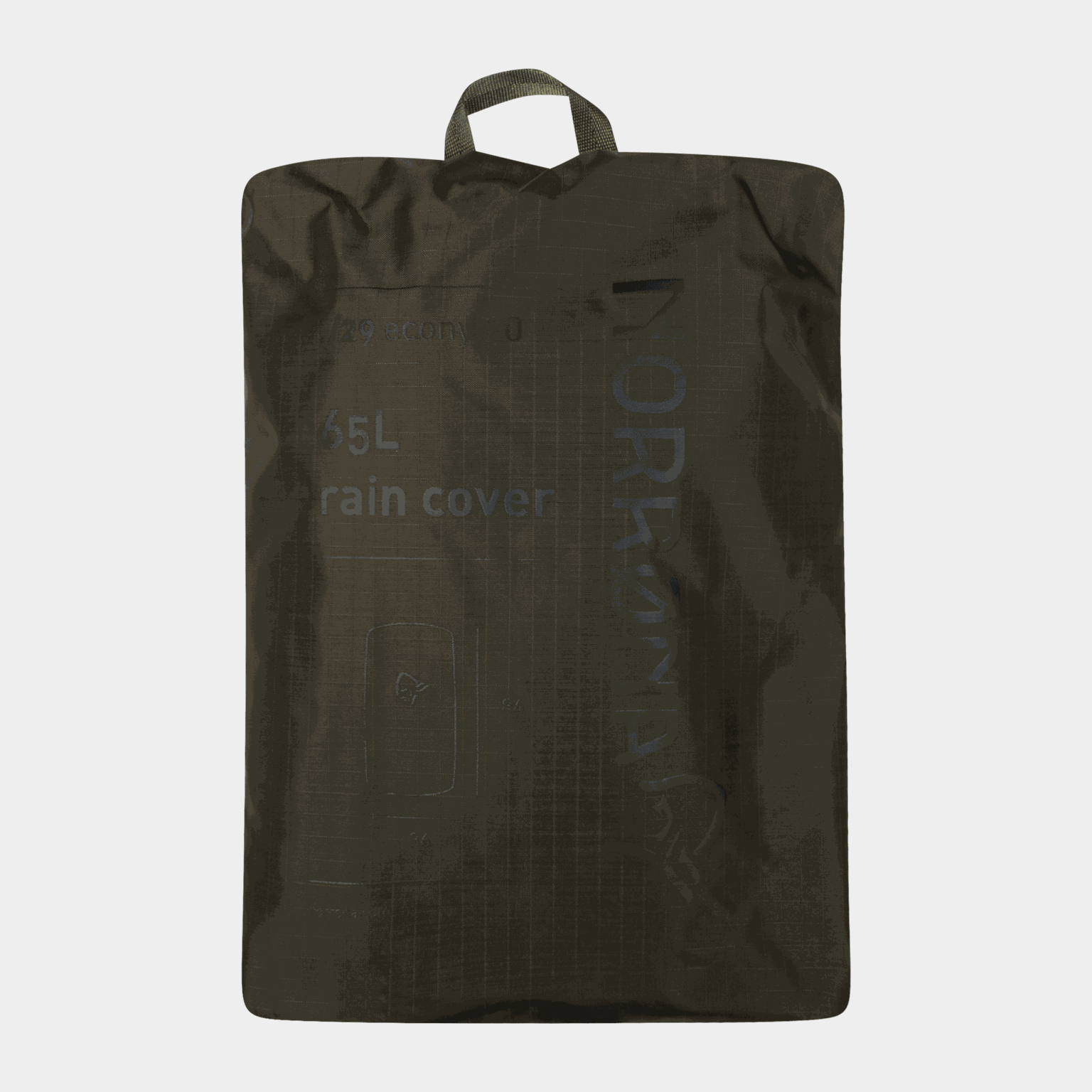  Norrøna Econyl70 65L nepromokavý pláštěnka - zelená