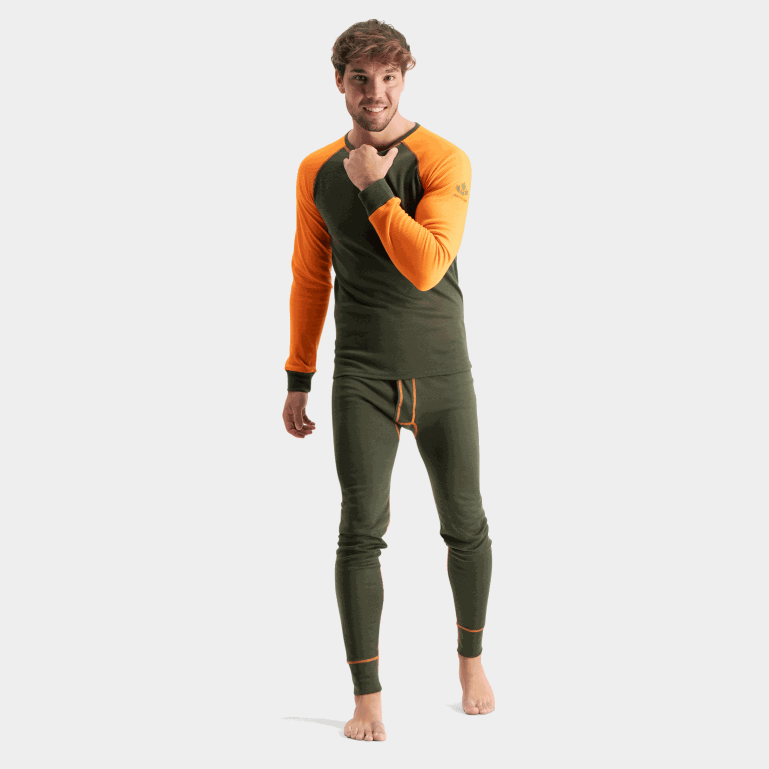 Alverstone Super Longs 2 Layers, Super Underwear, Long Johns – Verde