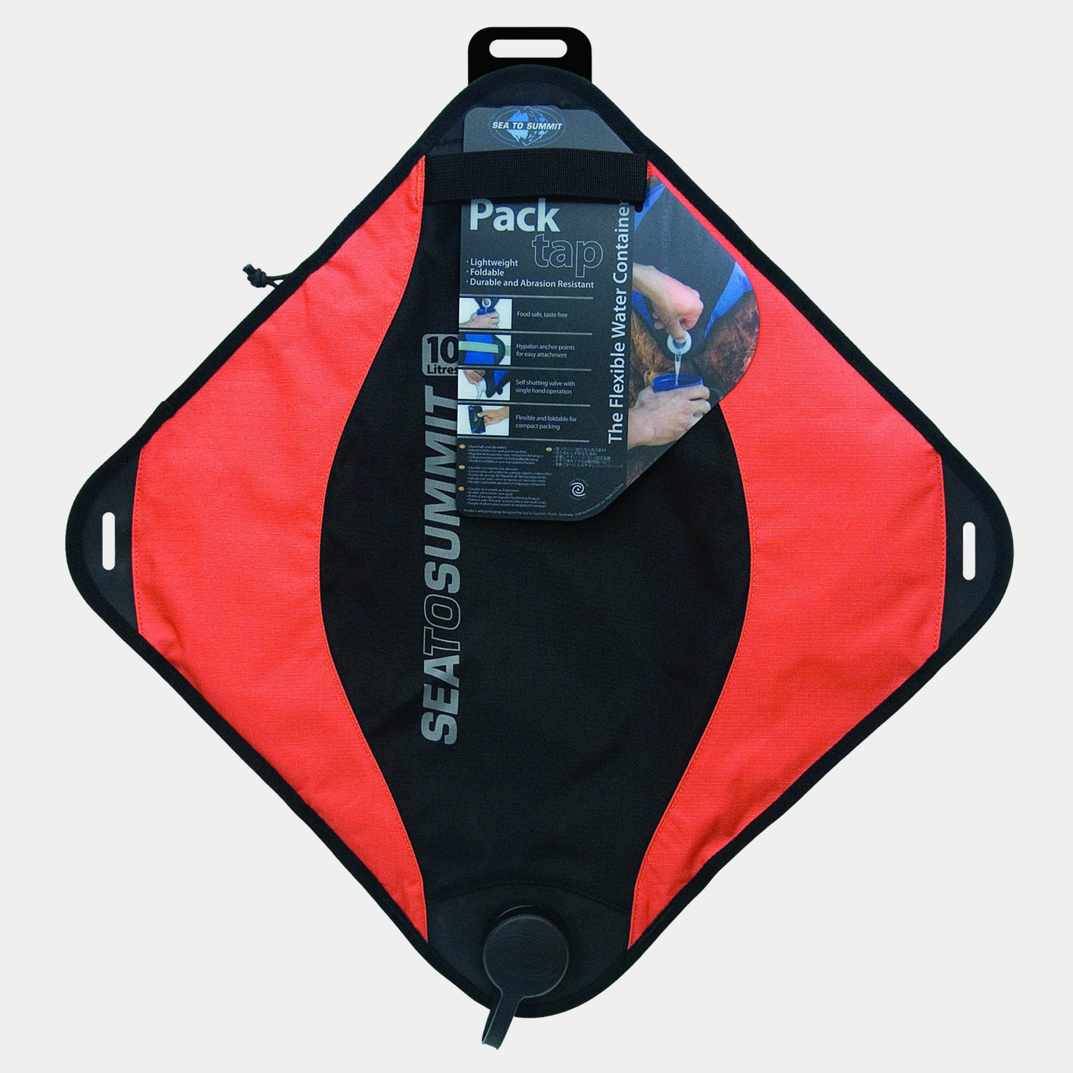  Pack Tap watertank van 10 liter - rood