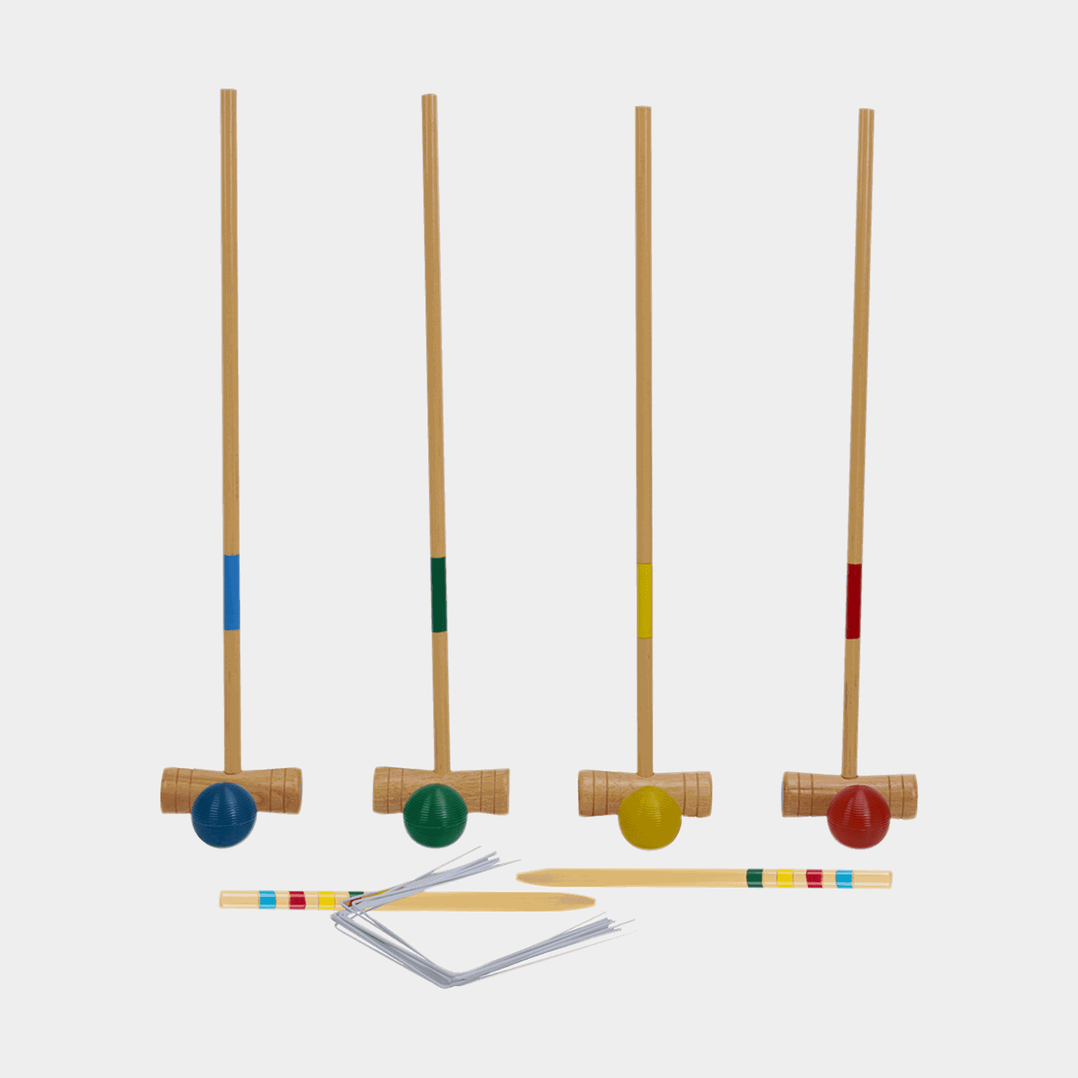 Croquet Family, sett til croquet - Brun