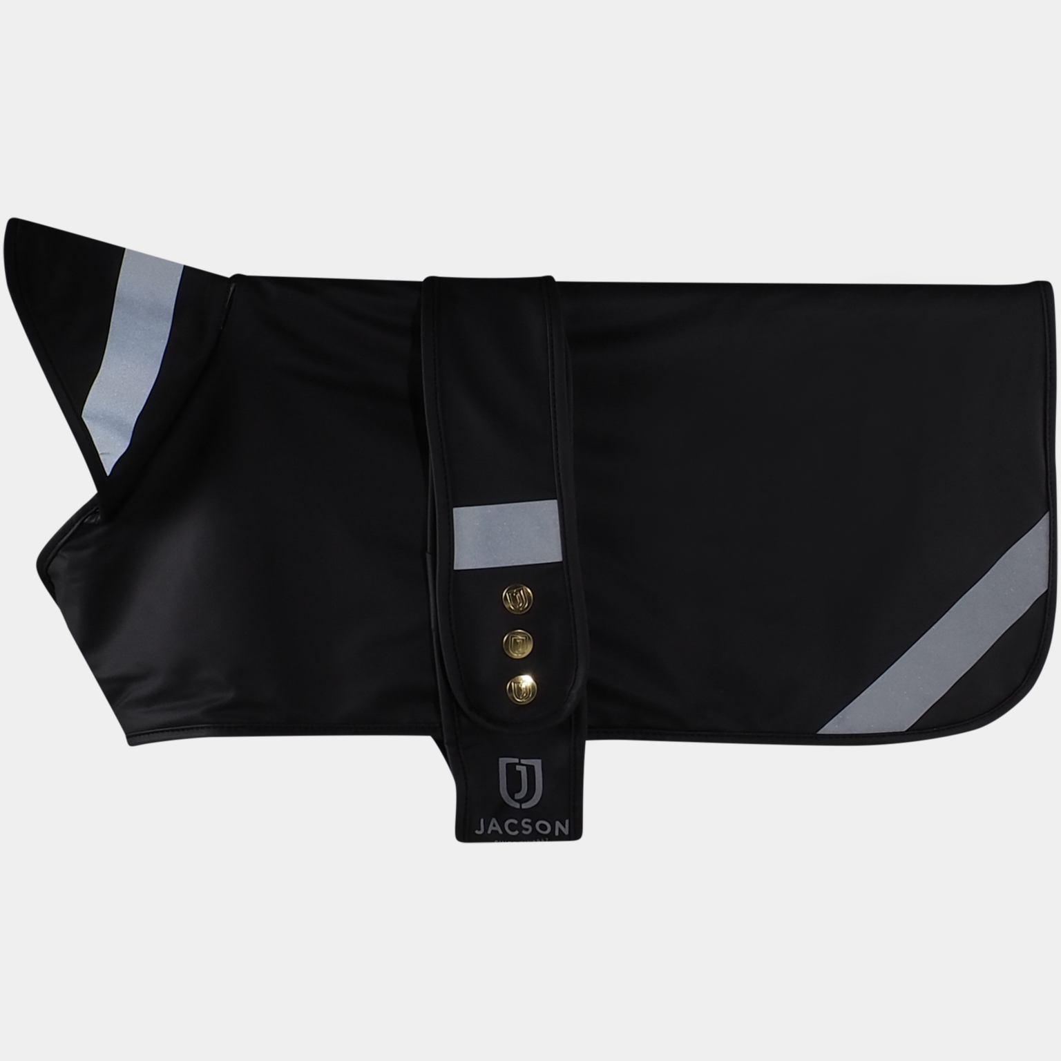 Dog Coat black 20-60cm, hundedekken - Svart
