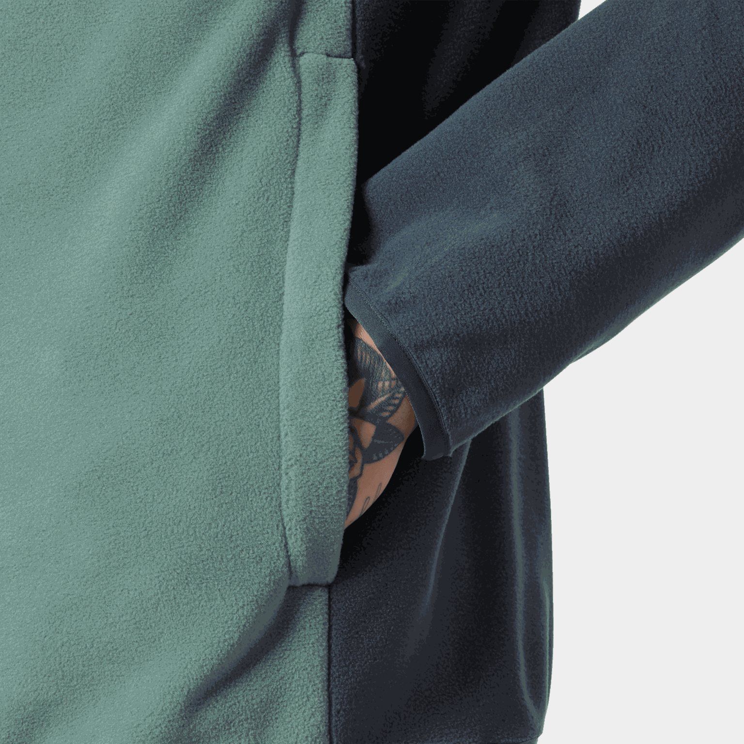  Maglione da uomo Daybreaker con bottoni a pressione, maglione in pile