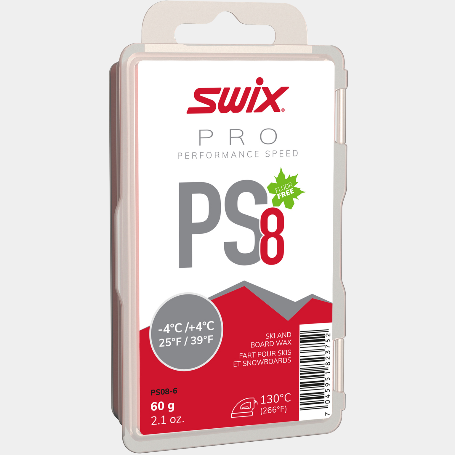  Planador vermelho PS8, -4°C/+4°C, 60 g 24/25, -4°C/+4°C, 60 g 23/24 Planador -