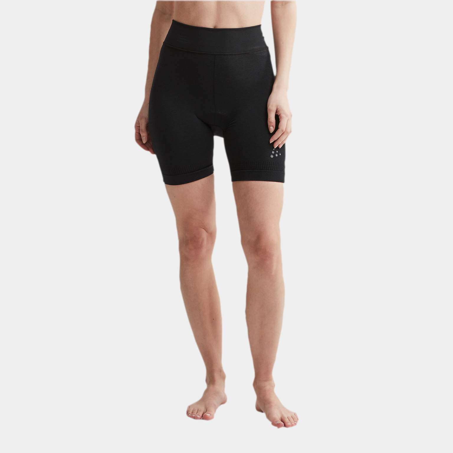  Damskie spodenki rowerowe Core Fuseknit Bike Boxer W 25 – czarne