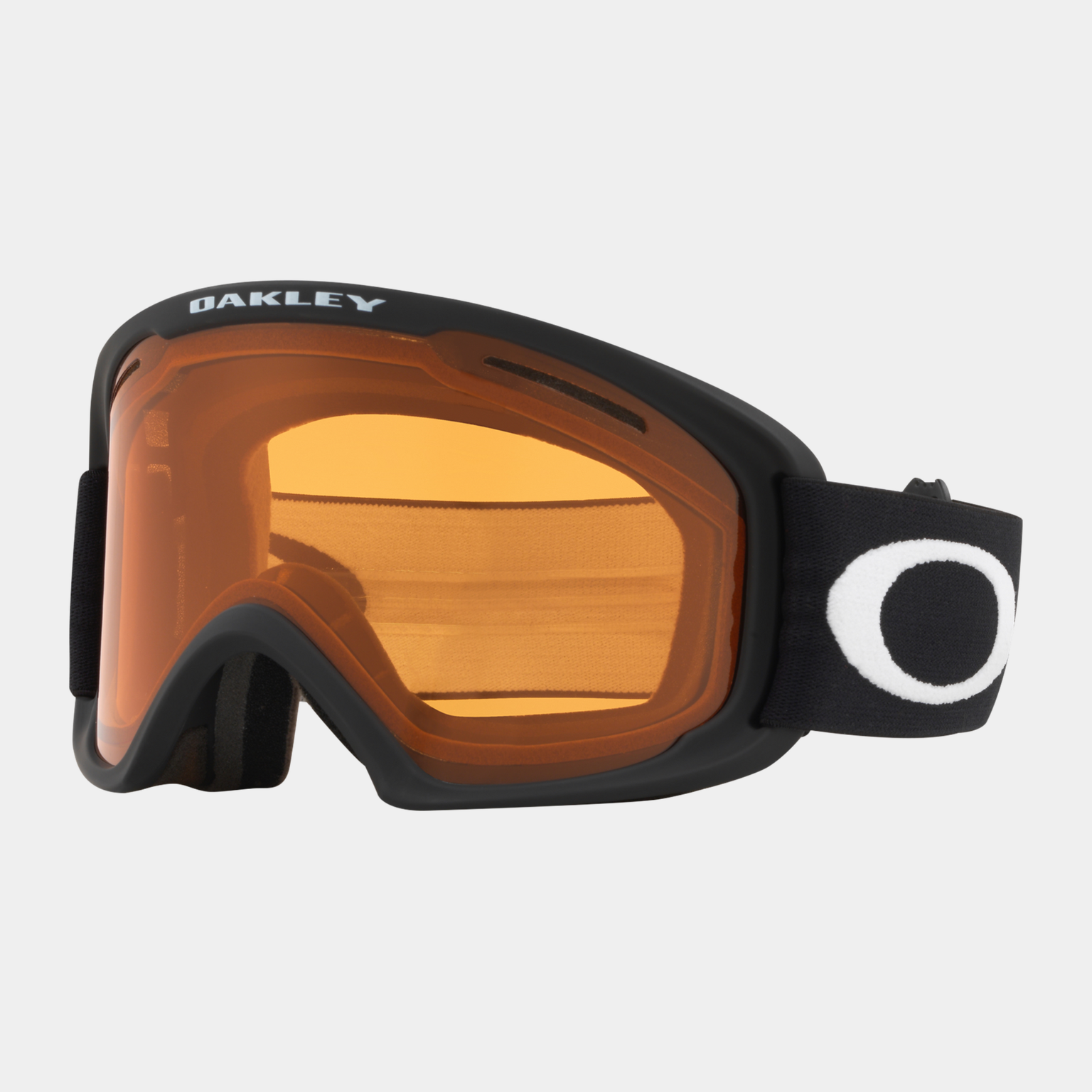 Goggles O-Frame 2.0 Pro M Matte Black /w Persimmon 24/25, alpinbrille, unisex - Svart