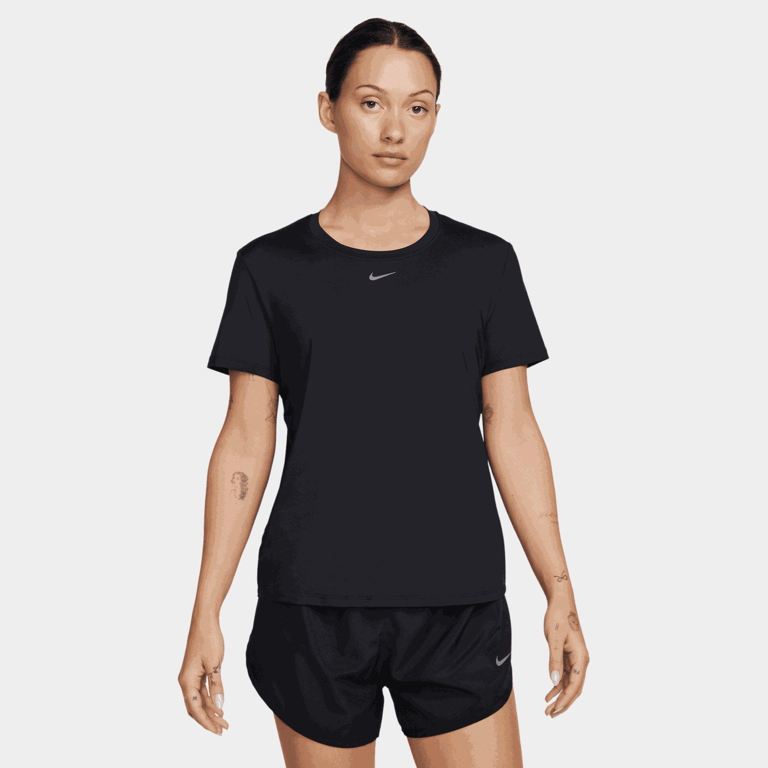 One Classic Dri-FIT Short Sleeve Top, t-skjorte, dame - Svart