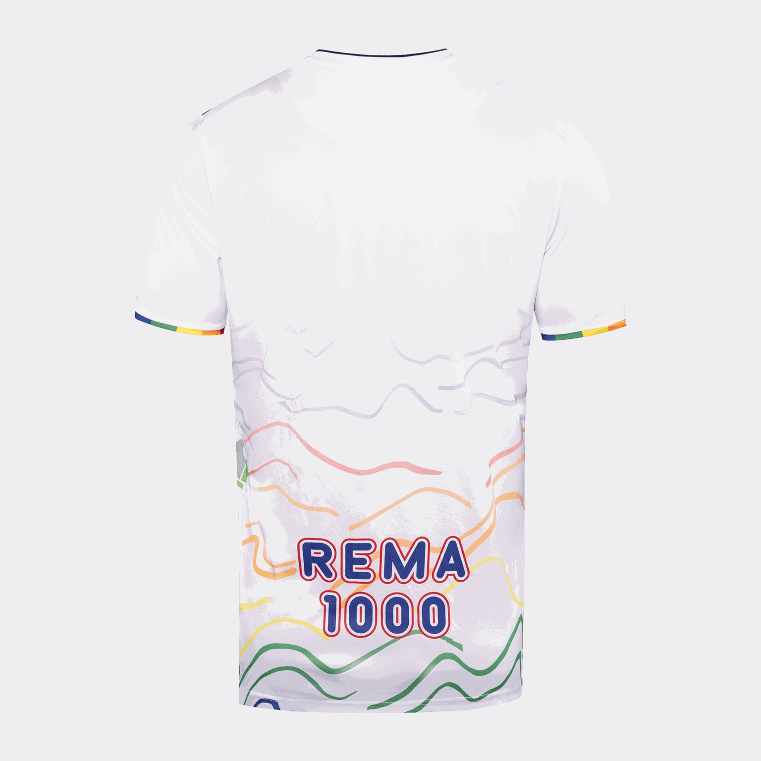 NHF 24 3rd Kit Jersey Short Sleeve, håndballdrakt, herre - Hvit