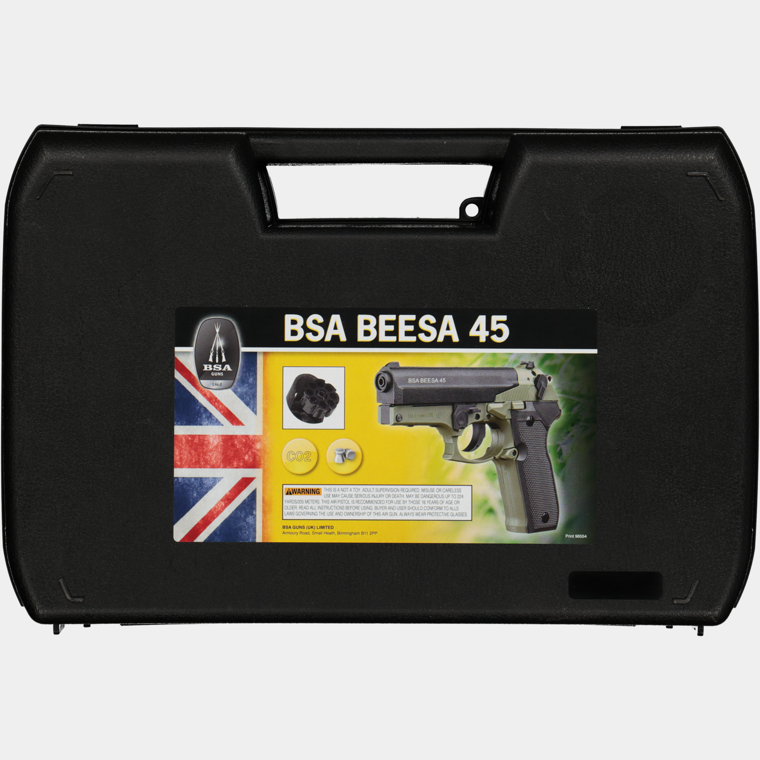  BEESA 45, CO2-pistol, luftgevär -