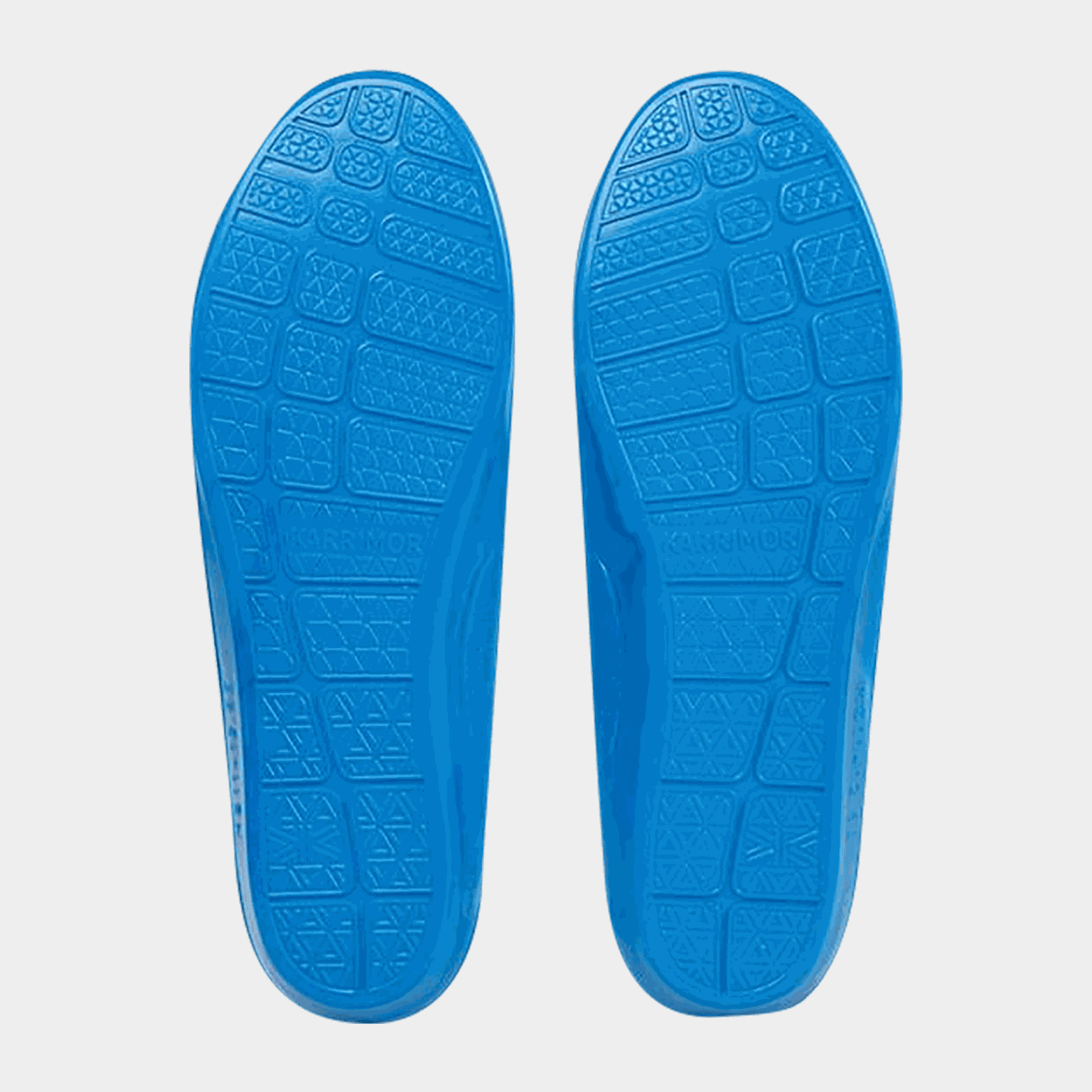 Palmilha masculina de espuma viscoelástica - azul