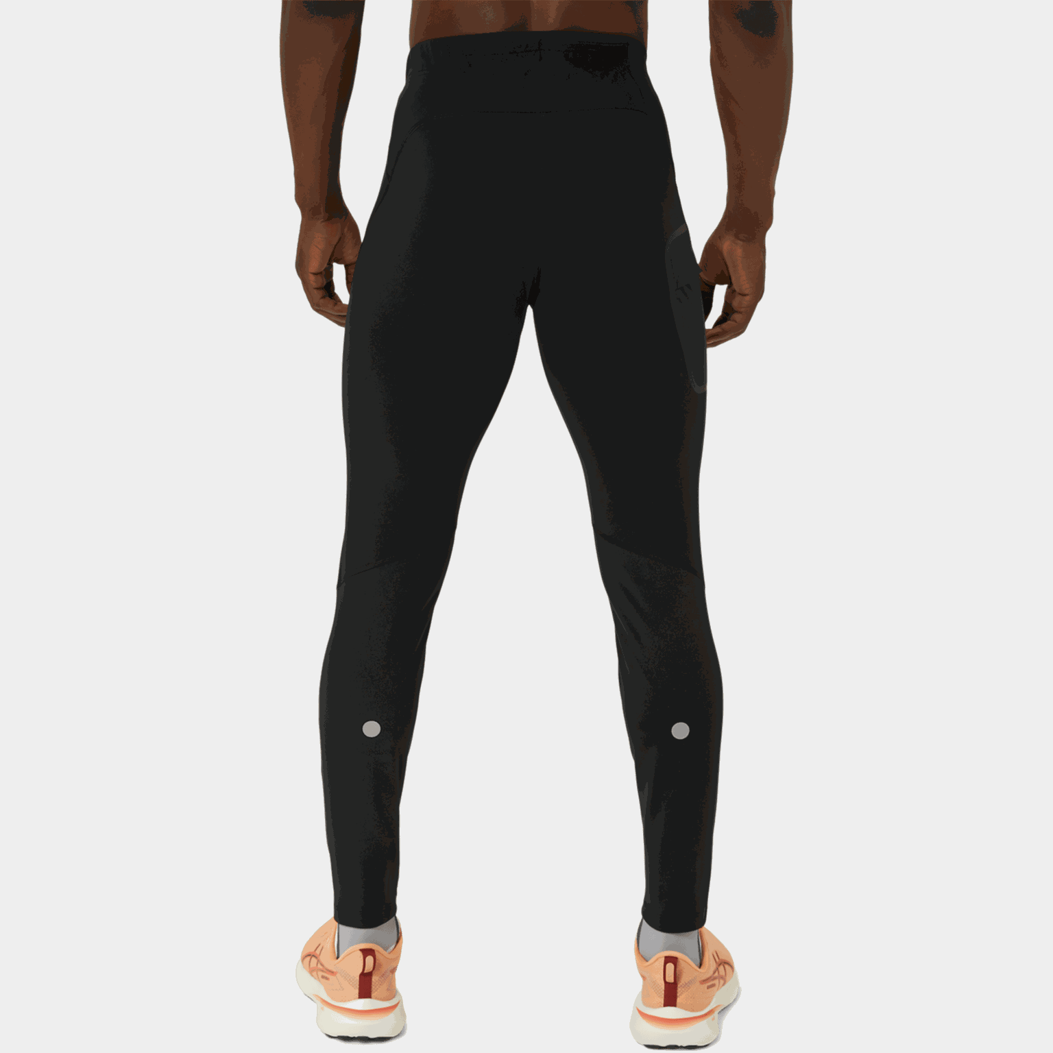 Road Winter Run Tight, løpetights, herre - Svart
