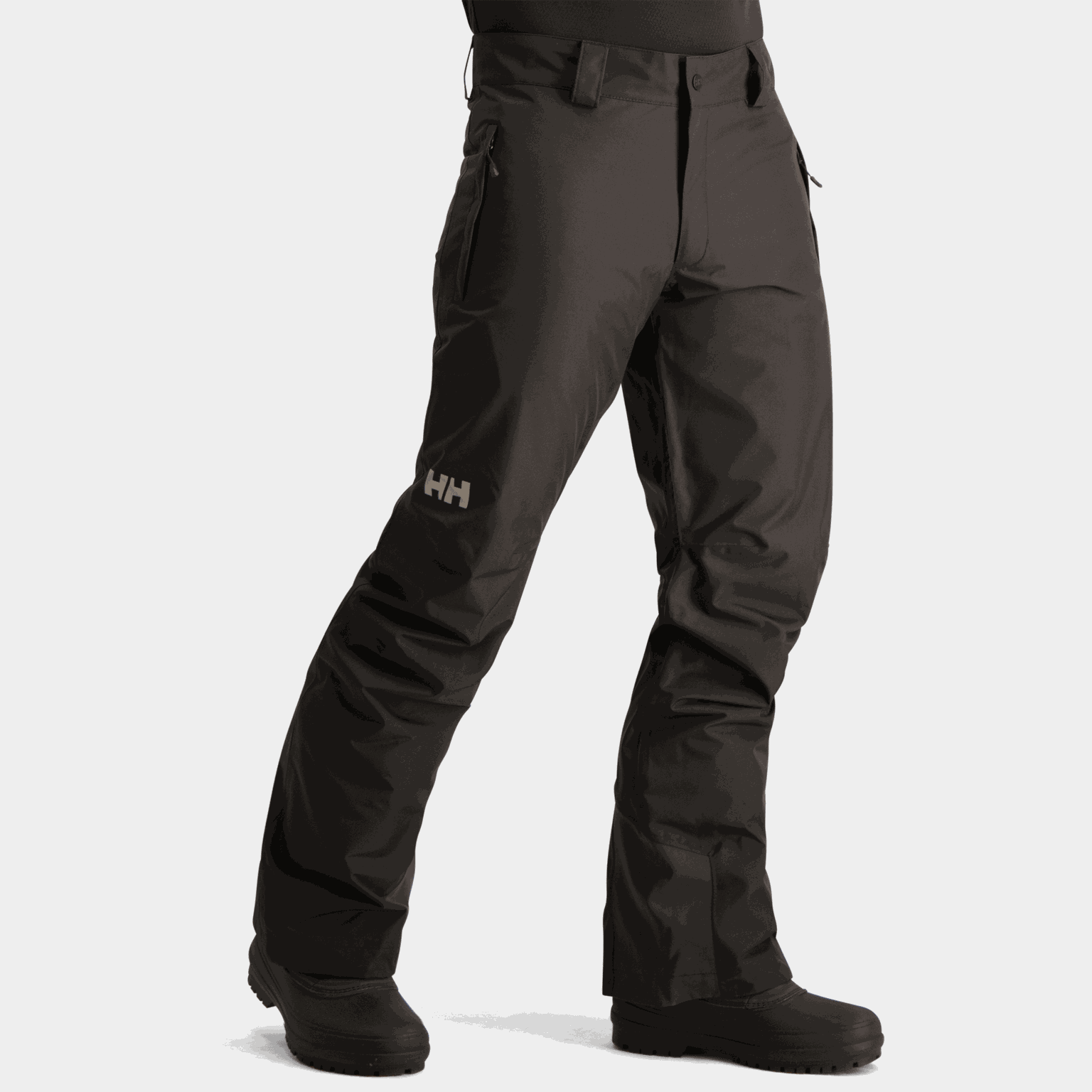  Spodnie termiczne Alpine Blizzard 24/25, legginsy narciarskie, legginsy snowboardowe, męskie – czarne