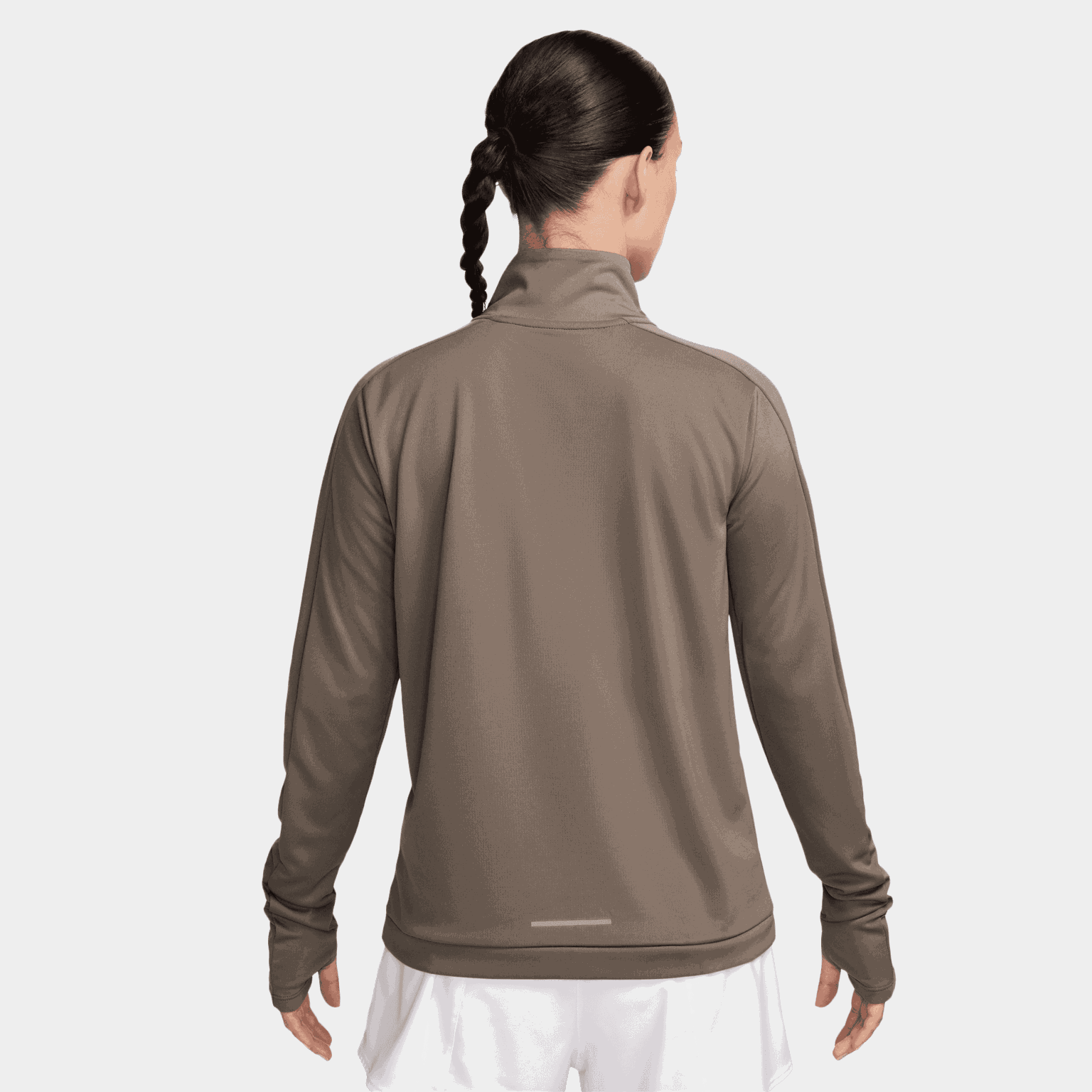 Conjunto de treino feminino Dri-FIT Pacer com fecho de correr.