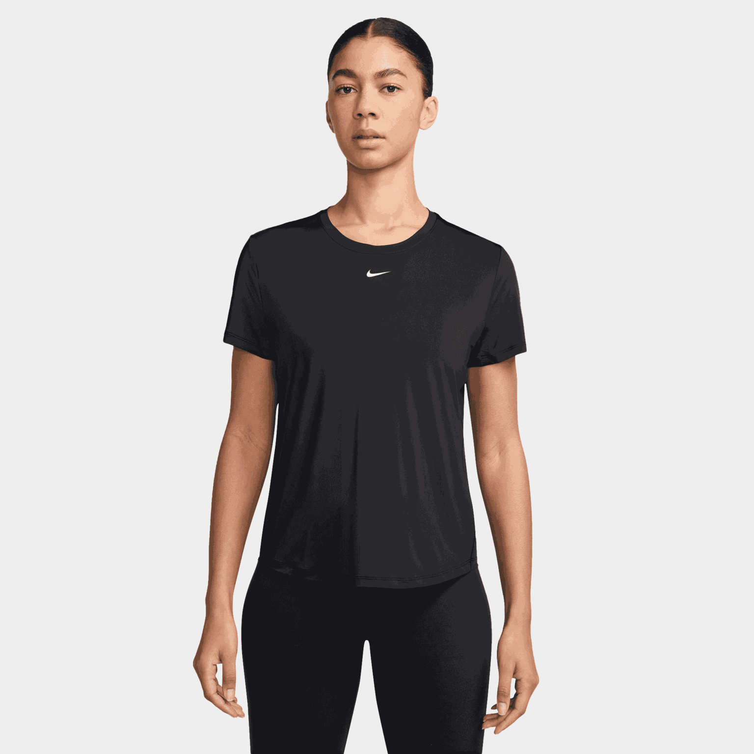Klasyczny T-shirt Dri-FIT z krótkim rękawem dla kobiet.