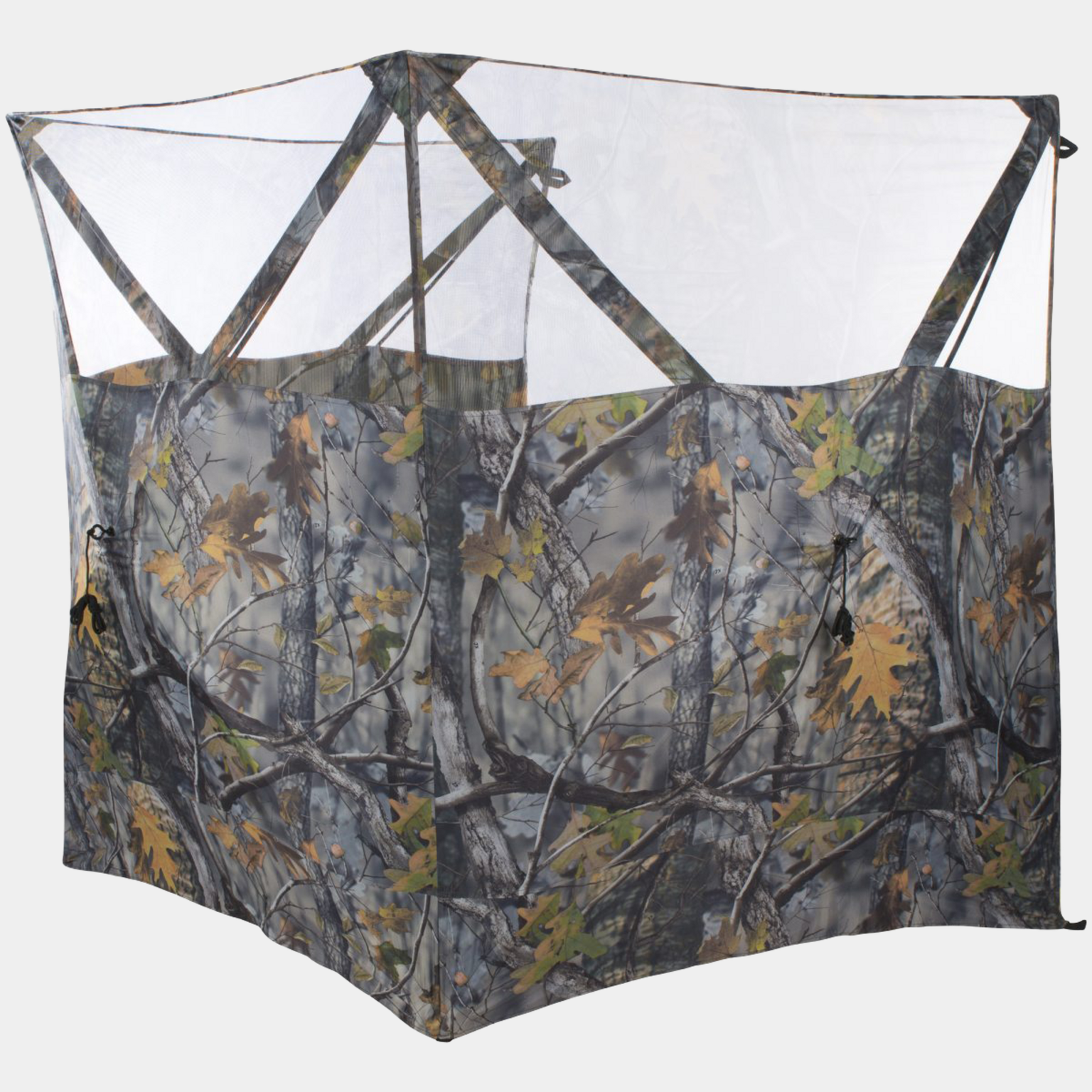 Parede de camuflagem para caça de pombos -