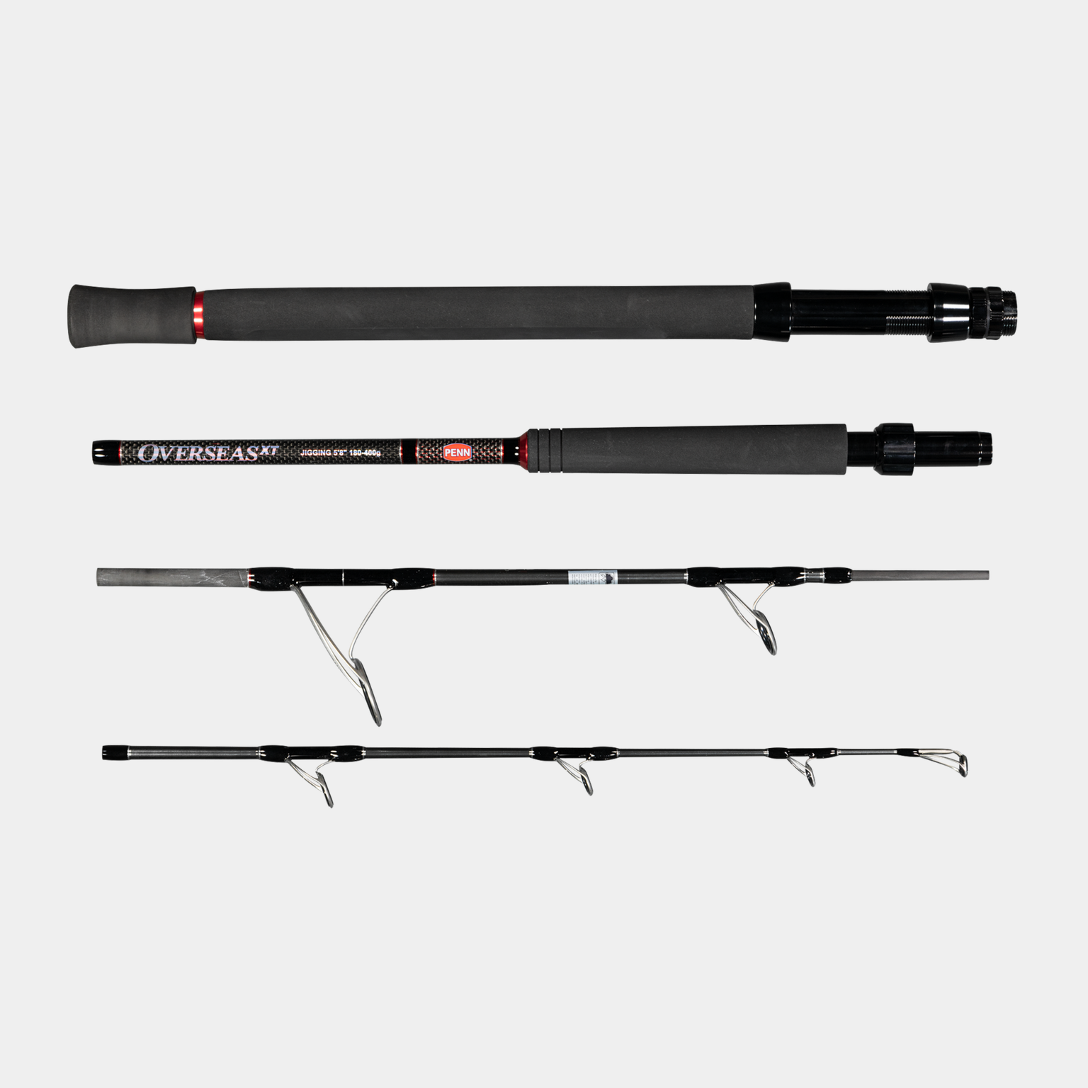 Overseas Jigging 5ft8in 180-400g, havfiskestang -