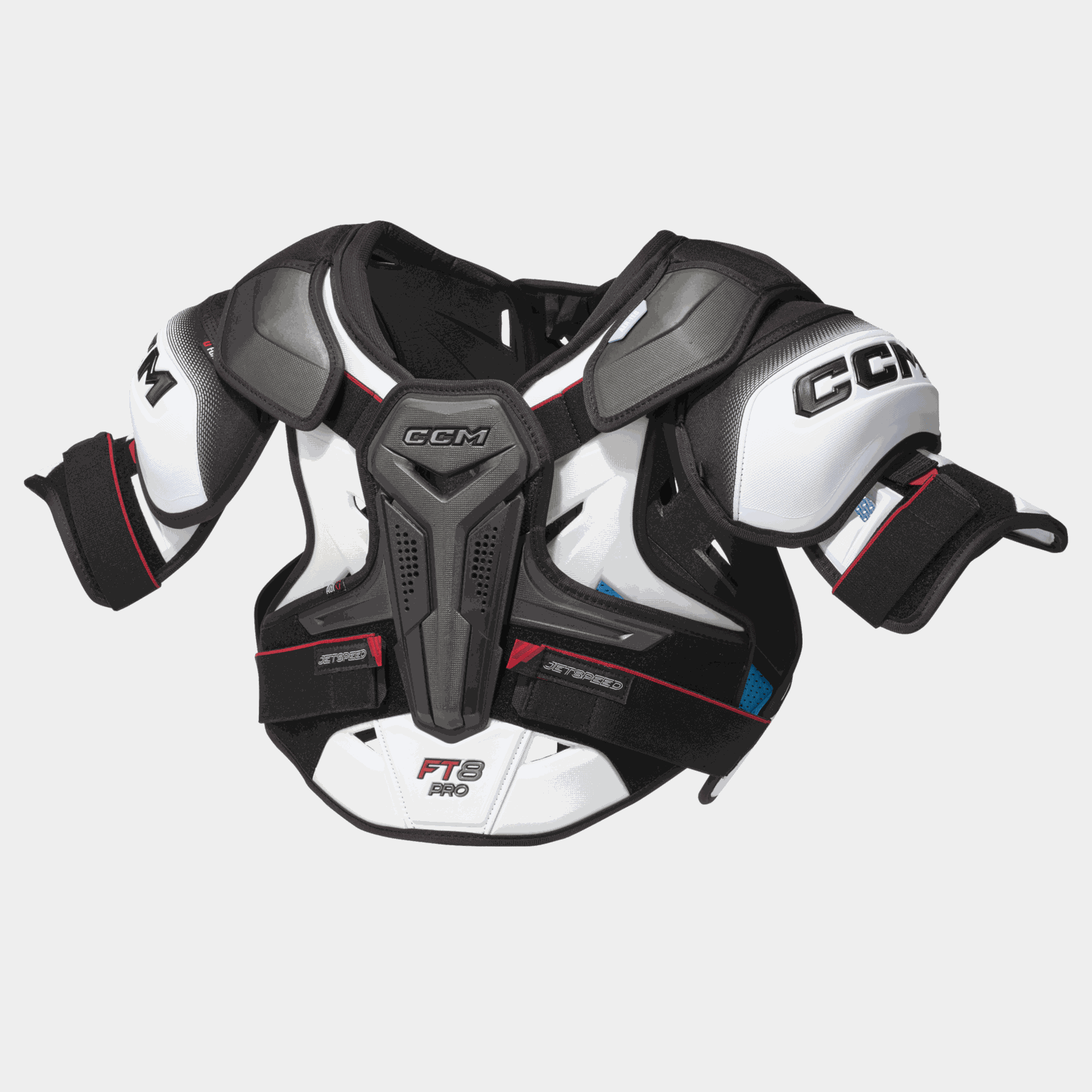  Hombreras Jetspeed FT8 Pro - 25/26, Protección de hombros, para adultos mayores -