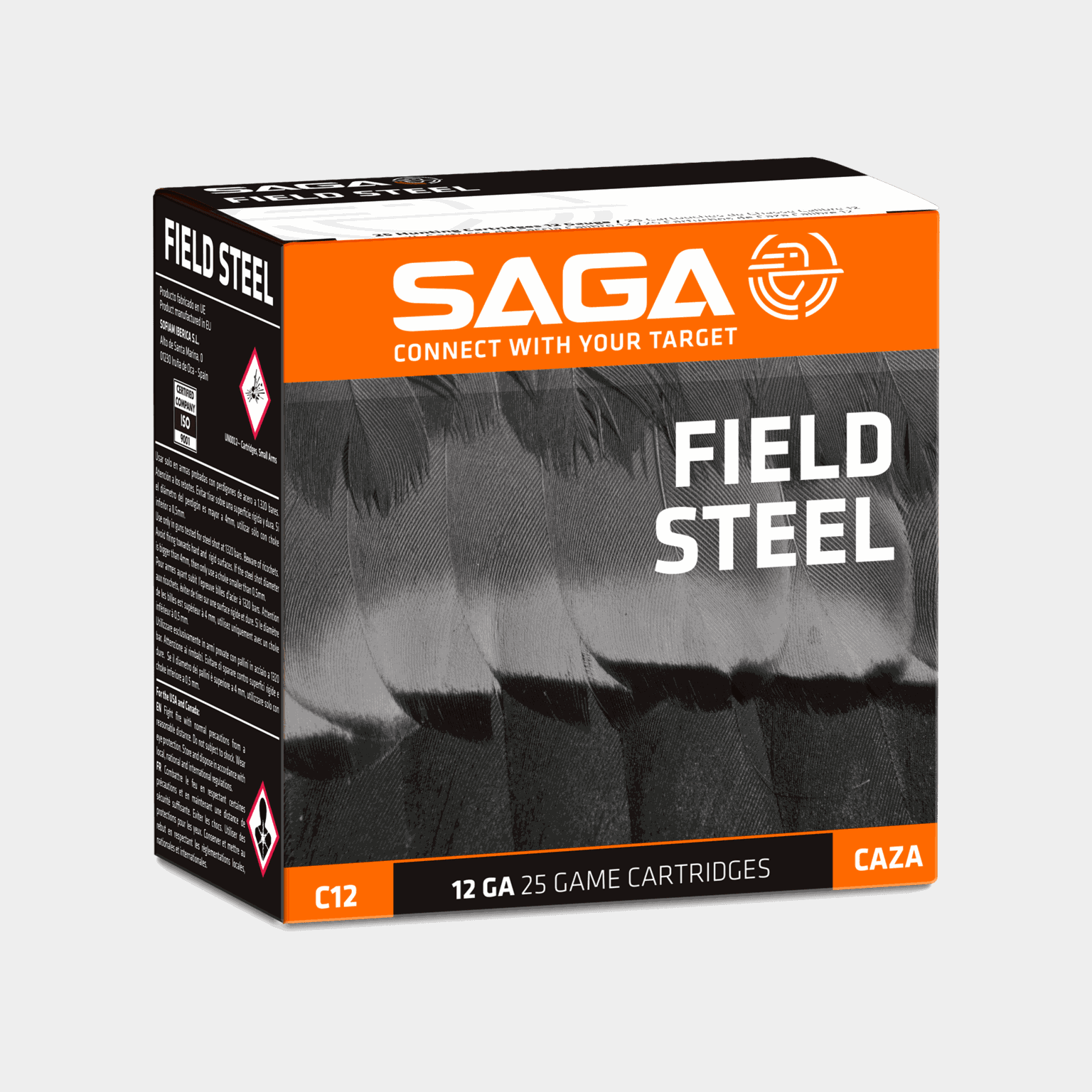 Feld 32 Stahl C12.70-415 m/s 32g #6, Hagleammunisjon -