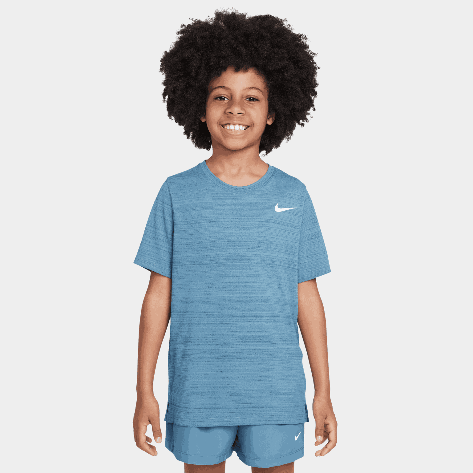  Nike Dri-FIT Miler T-shirt, kindermaat - blauw
