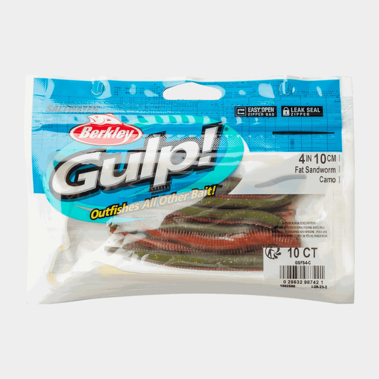Gulp Sw Fat Hollow Sandworm 4