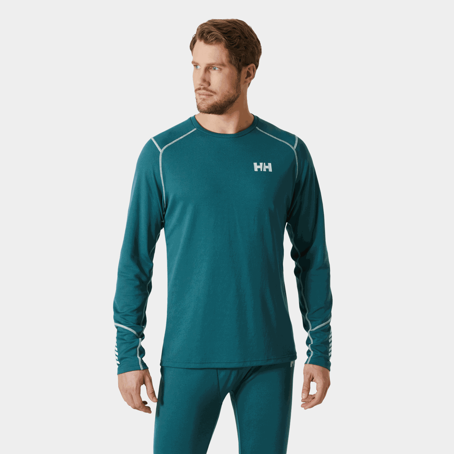Cueca masculina Lifa Active Crew - verde escuro