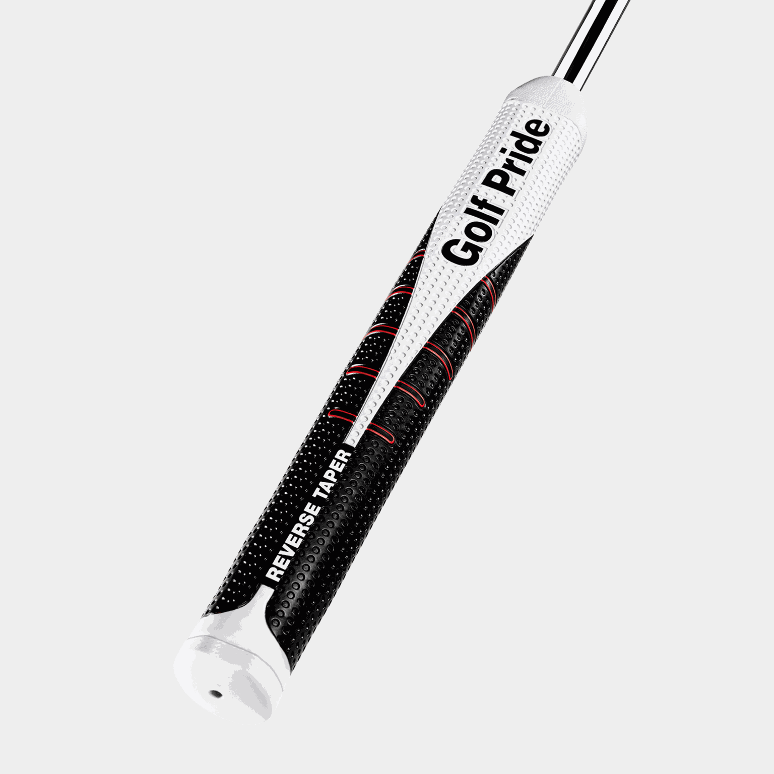 Reverse Taper Flat puttergrip (medium), grep til putter - Svart