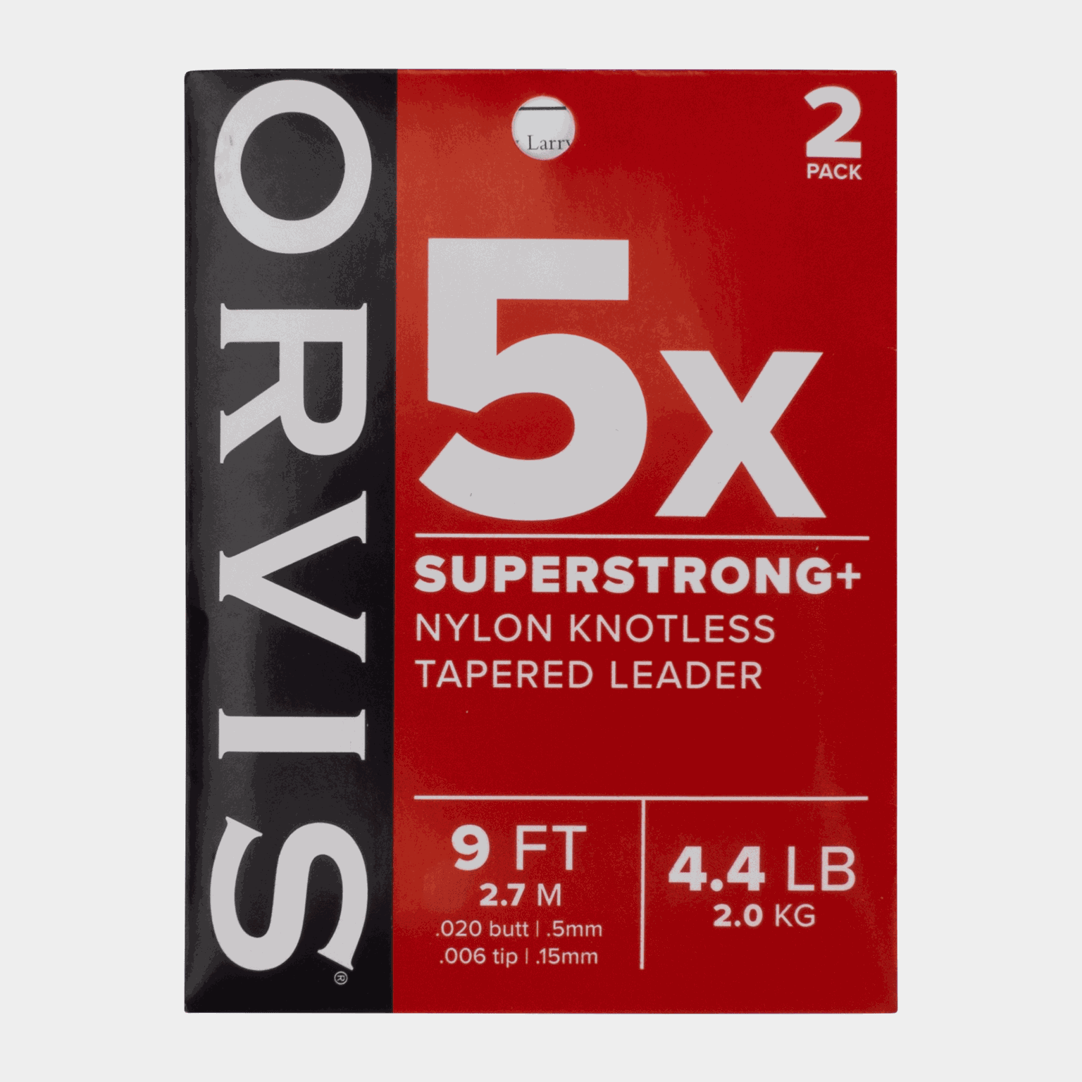 Super Strong Plus Leaders 9' 5x, fortom -