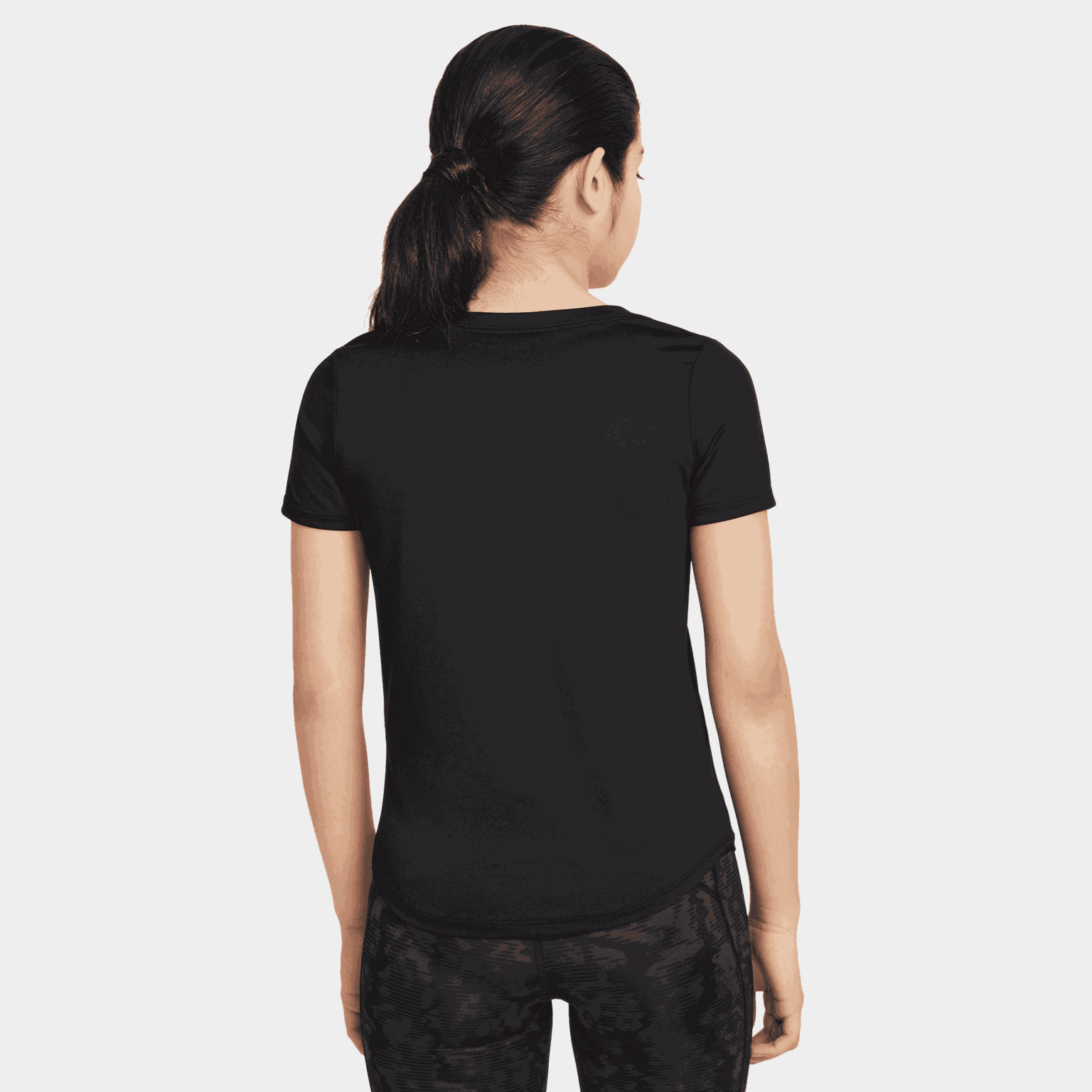  Camiseta Legend Dri-FIT, tamanho infantil - preta