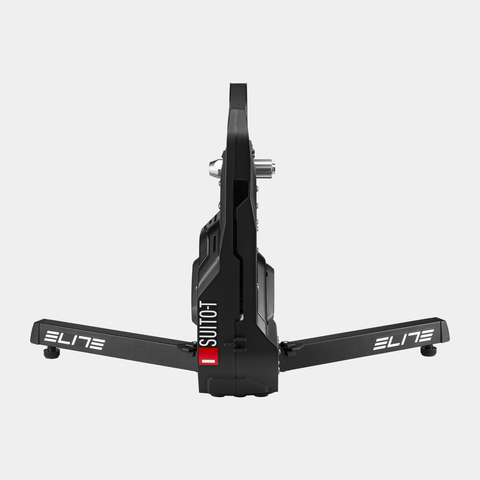 Elite Suito - T, fitnessfiets - zwart