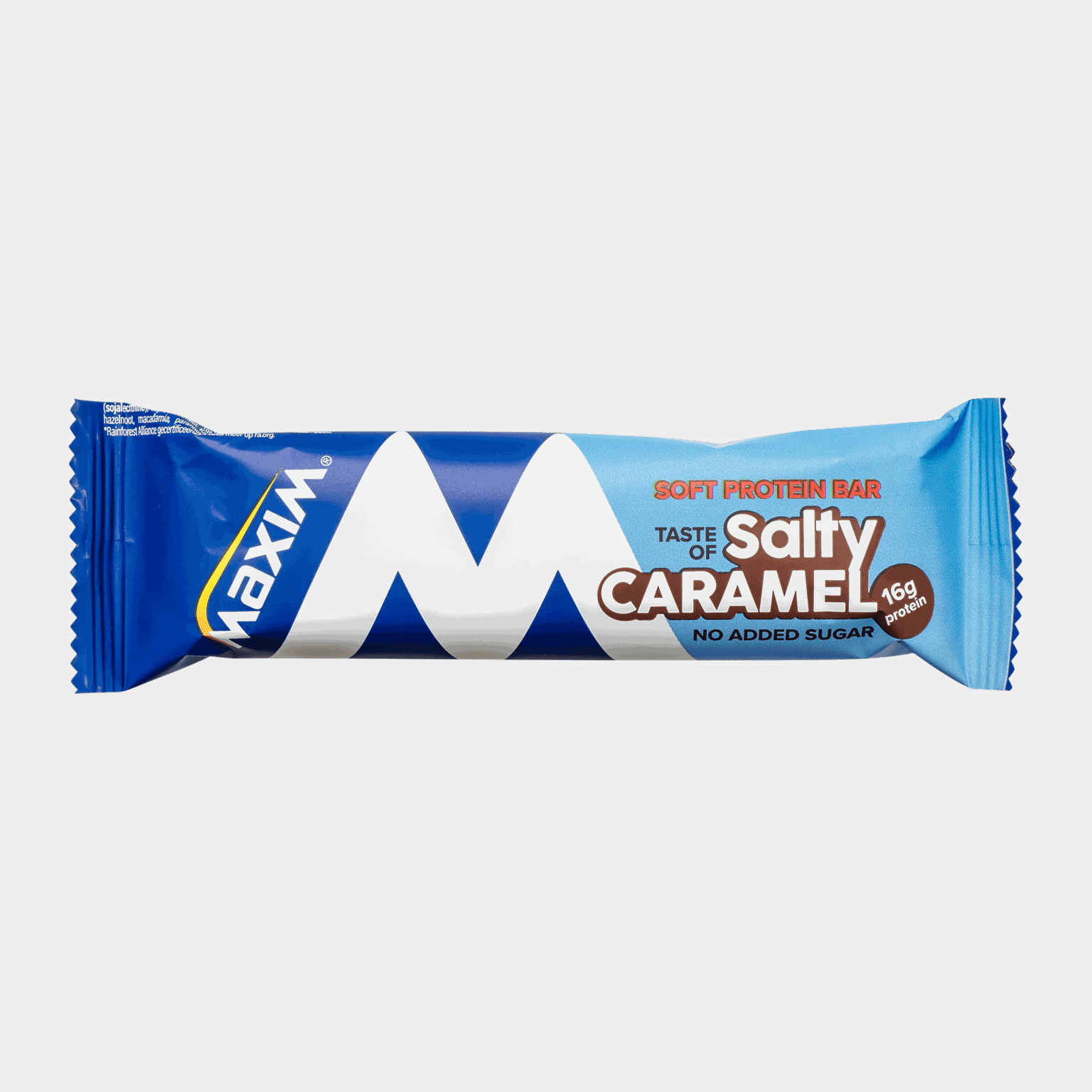 Puha fehérjeszelet sós karamell ízesítéssel, 55 g.