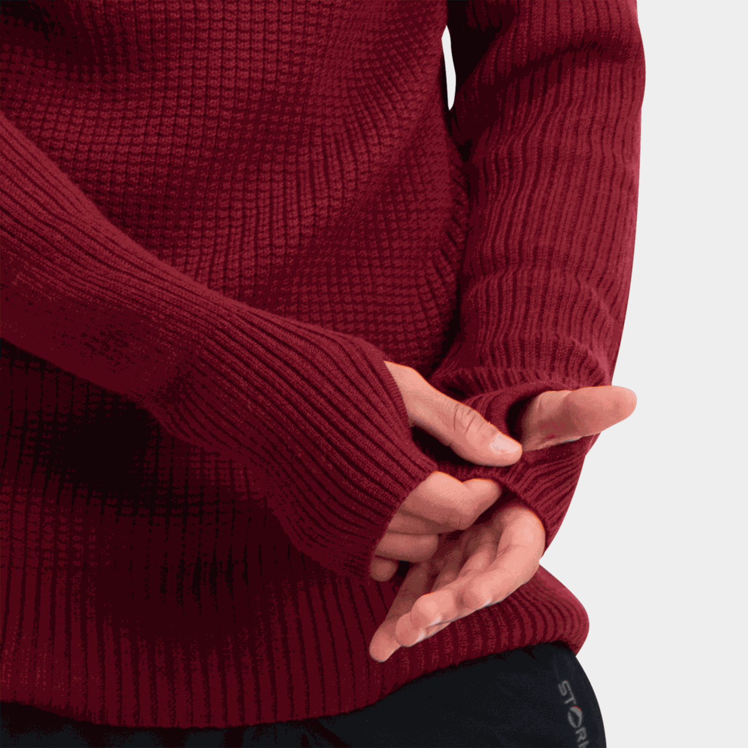  Sweter wełniany Gautatoppen z zamkiem błyskawicznym, sweter wełniany