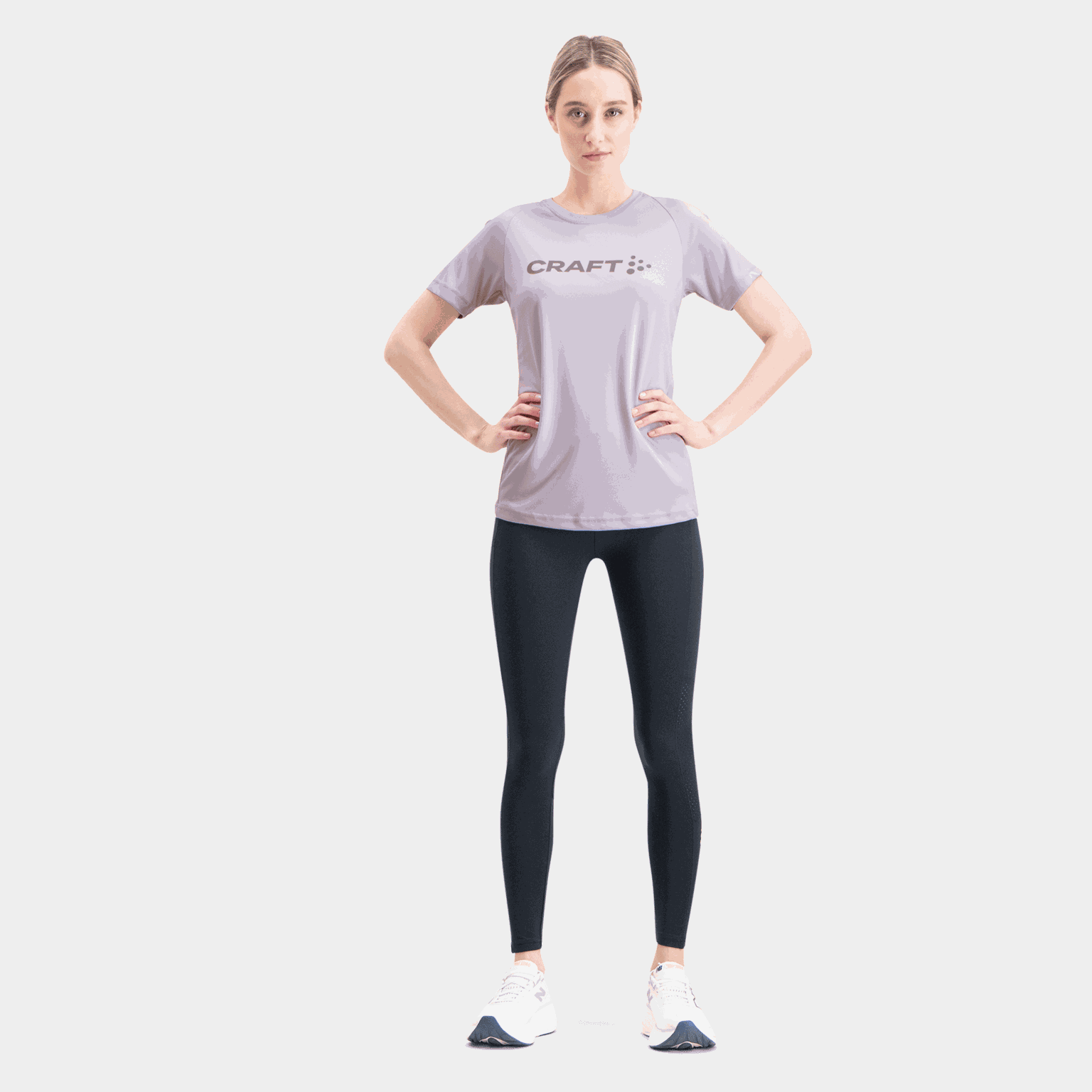  Core Essence logo T-shirt, dames trainingsjack.